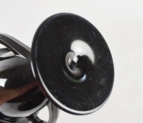 Vintage Black Glass and White Porcelain Tableware