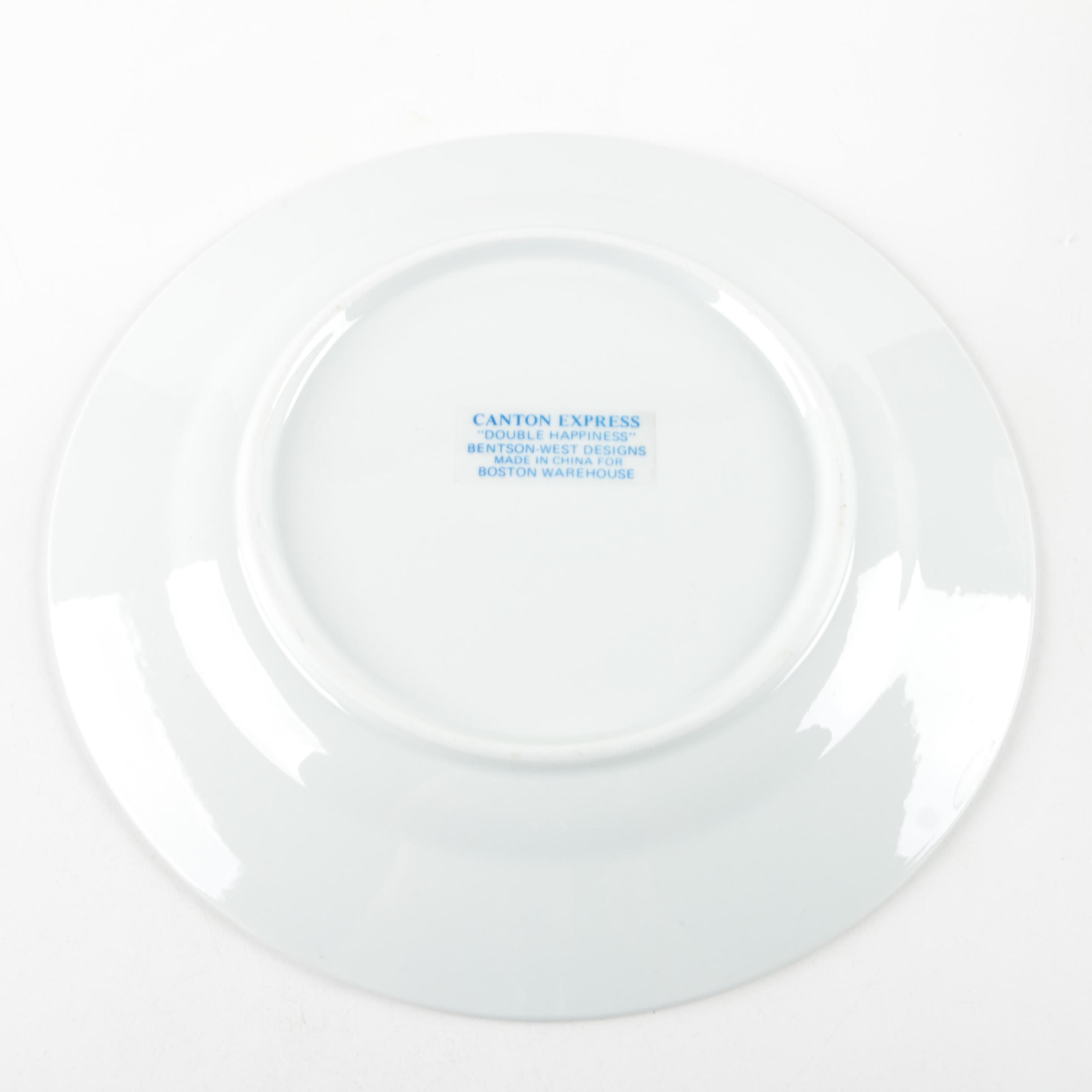 Canton Express "Double Happiness" Porcelain Tableware