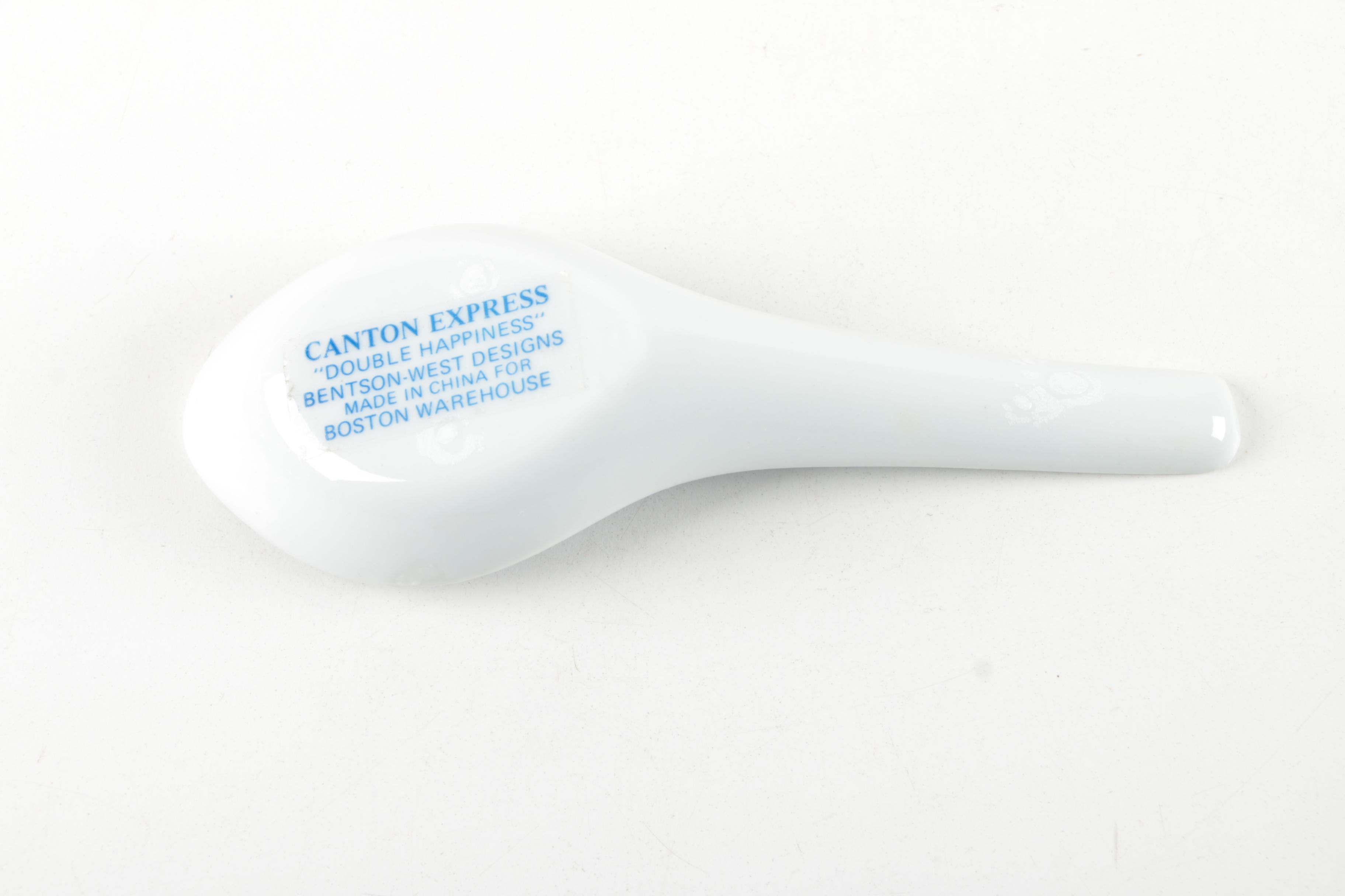 Canton Express "Double Happiness" Porcelain Tableware