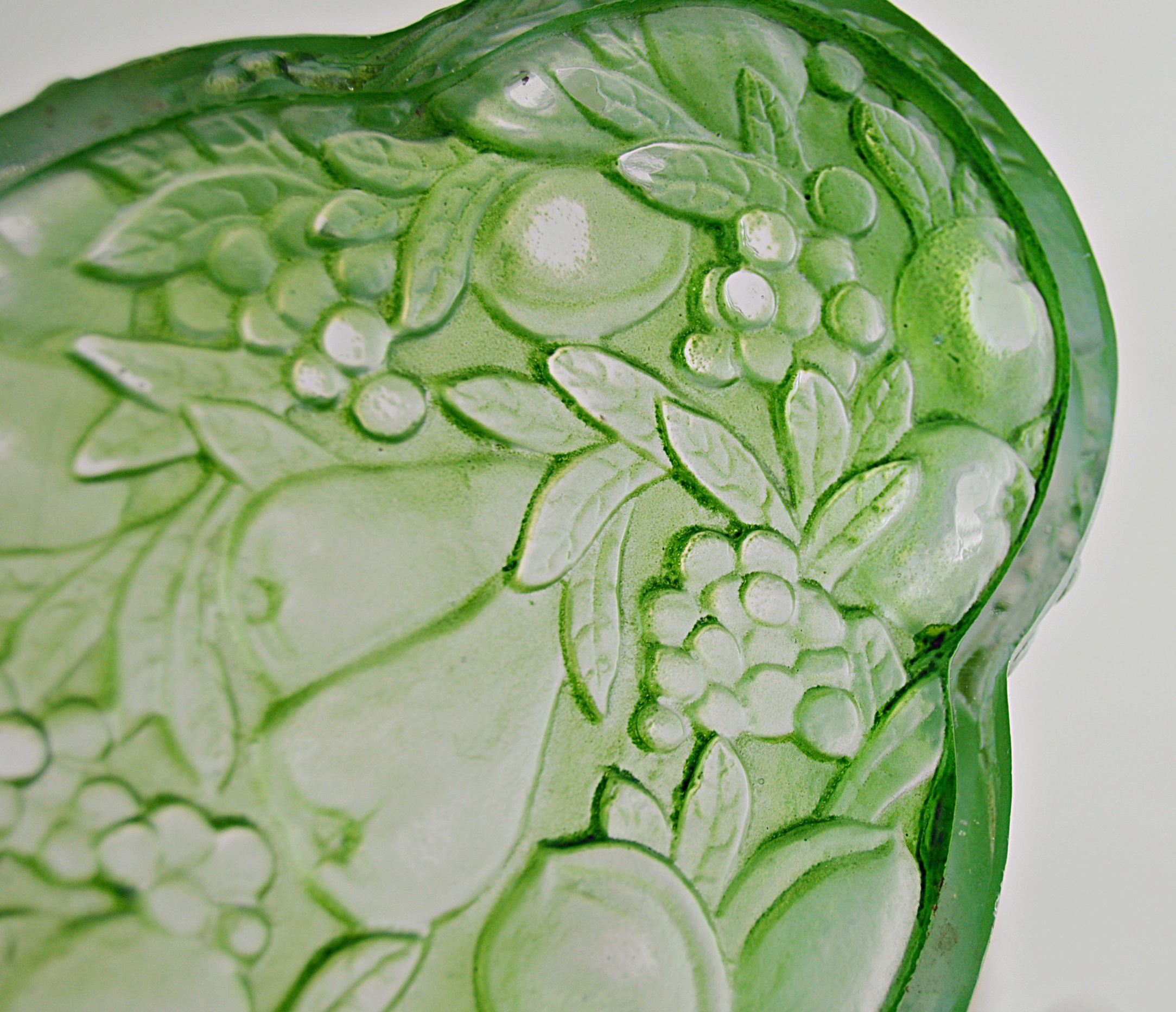 Vintage Glassware with Mary Gregory Trinket Box