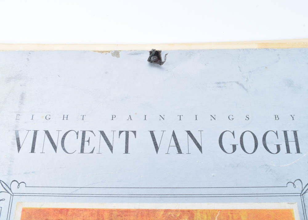 Vintage Oversized Van Gogh Print Portfilio