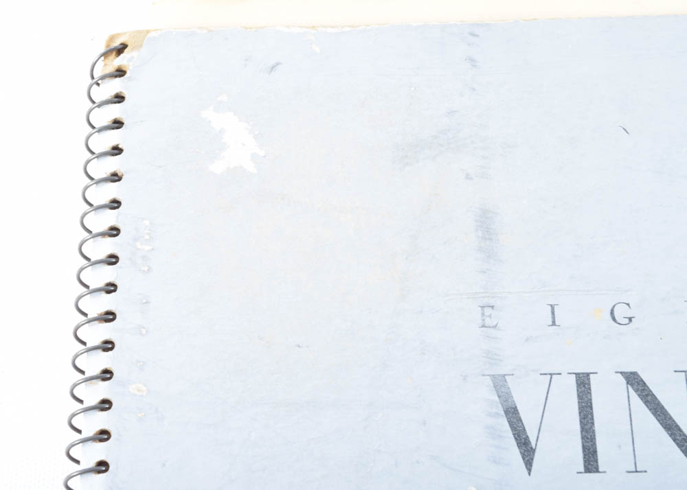 Vintage Oversized Van Gogh Print Portfilio