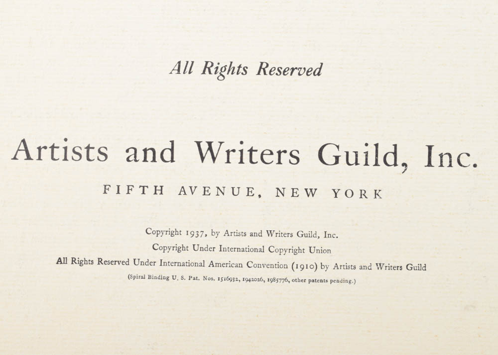 Vintage Oversized Van Gogh Print Portfilio