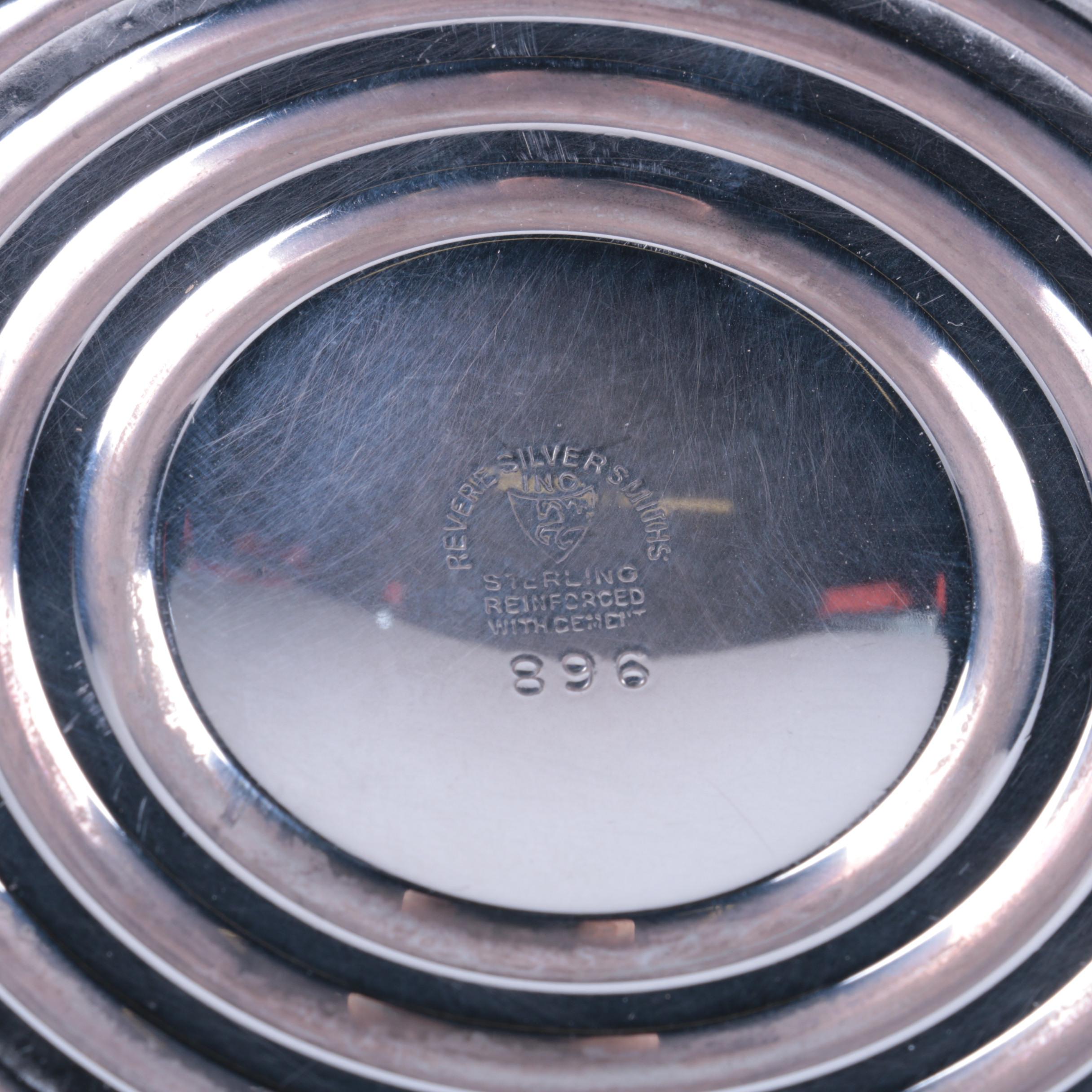 Revere Silversmith Inc. Weighted Sterling Silver Pedestal Bowl