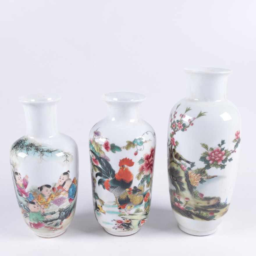 Group of Chinese Porcelain Vases