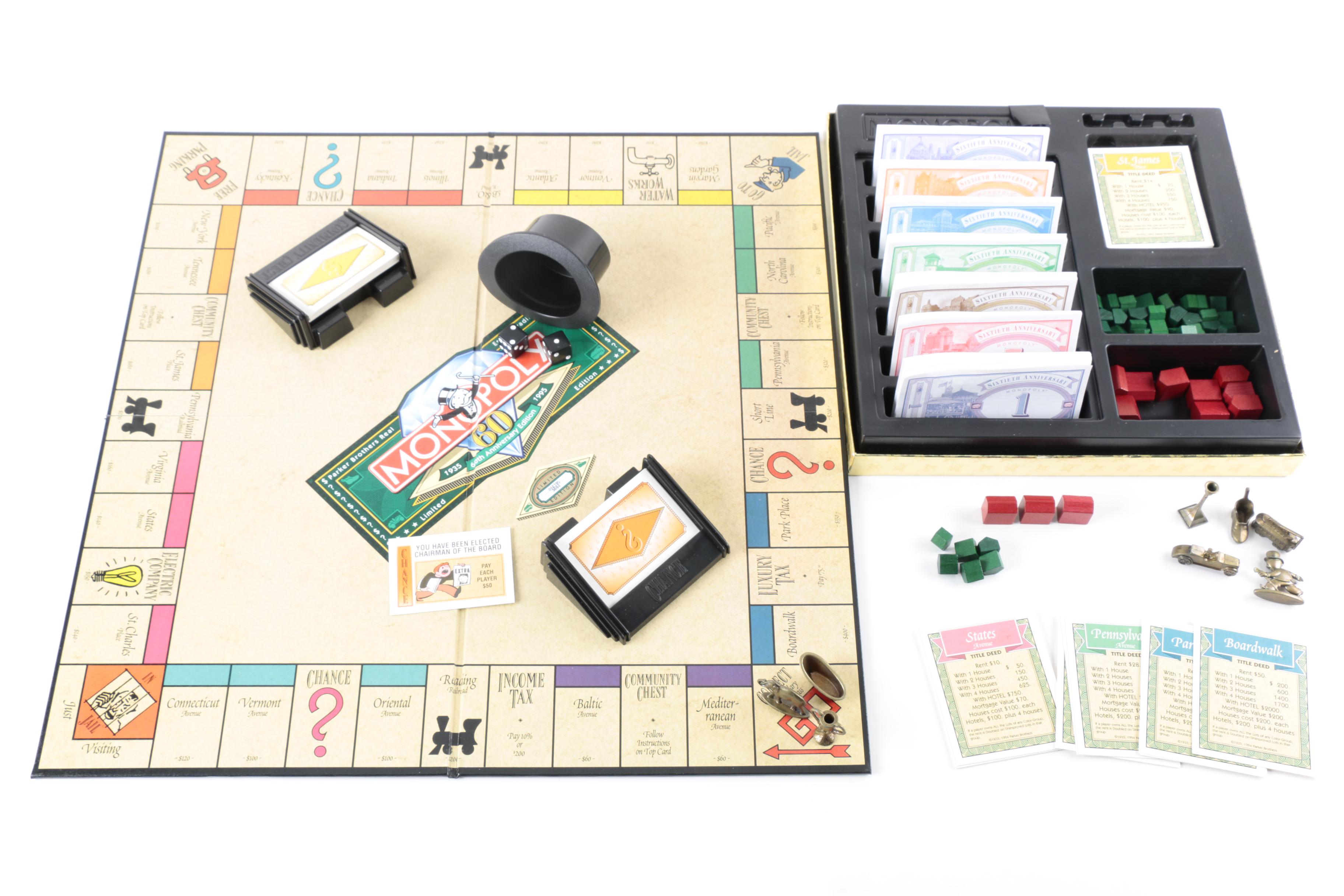 "Monopoly" 60th Anniversary and "Disney Trivia Game"