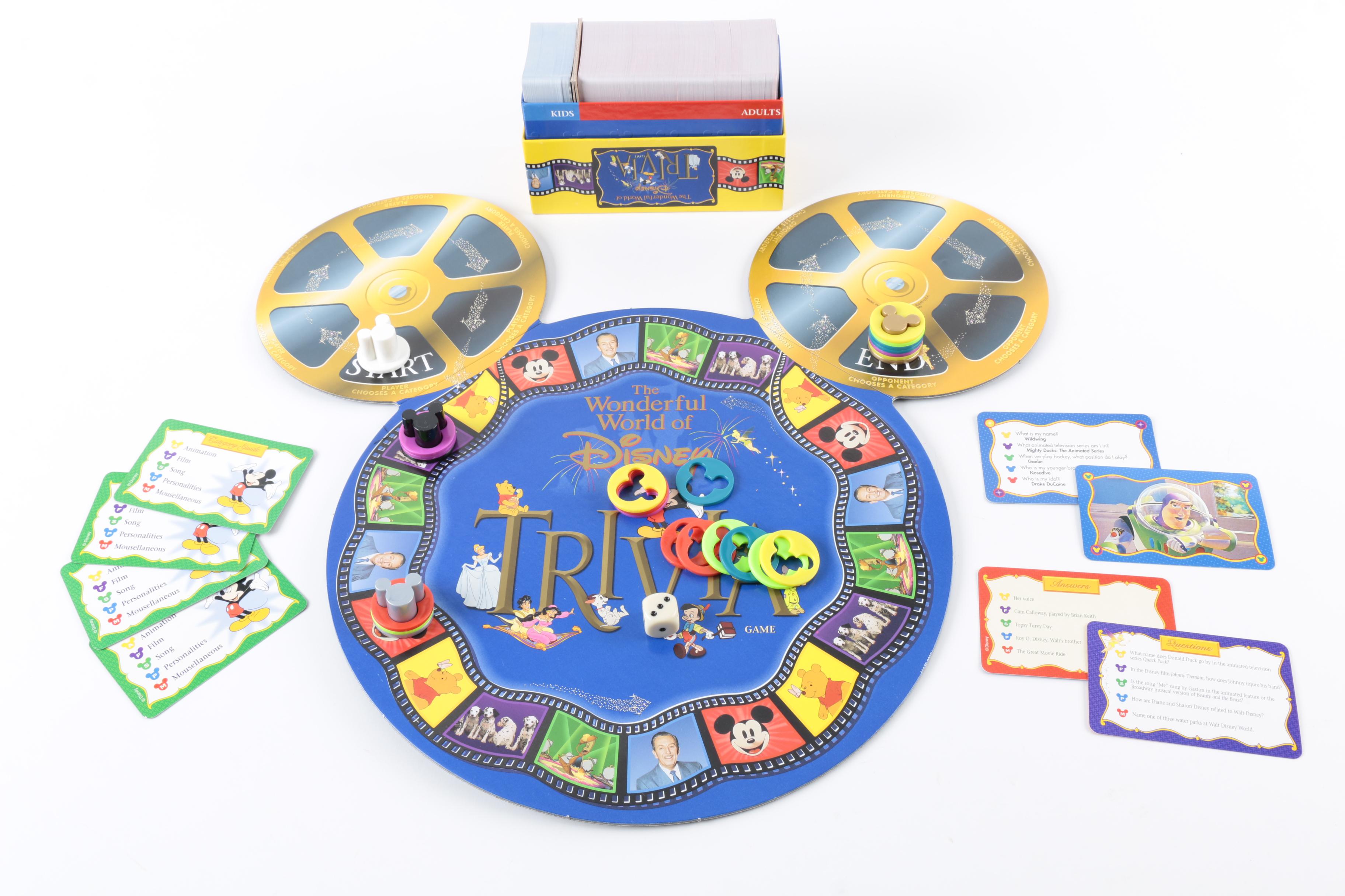 "Monopoly" 60th Anniversary and "Disney Trivia Game"