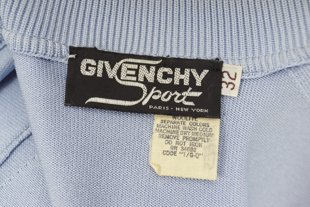 Givenchy Sport Blue Knit Ensemble