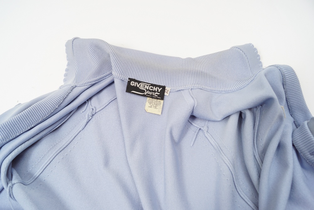 Givenchy Sport Blue Knit Ensemble