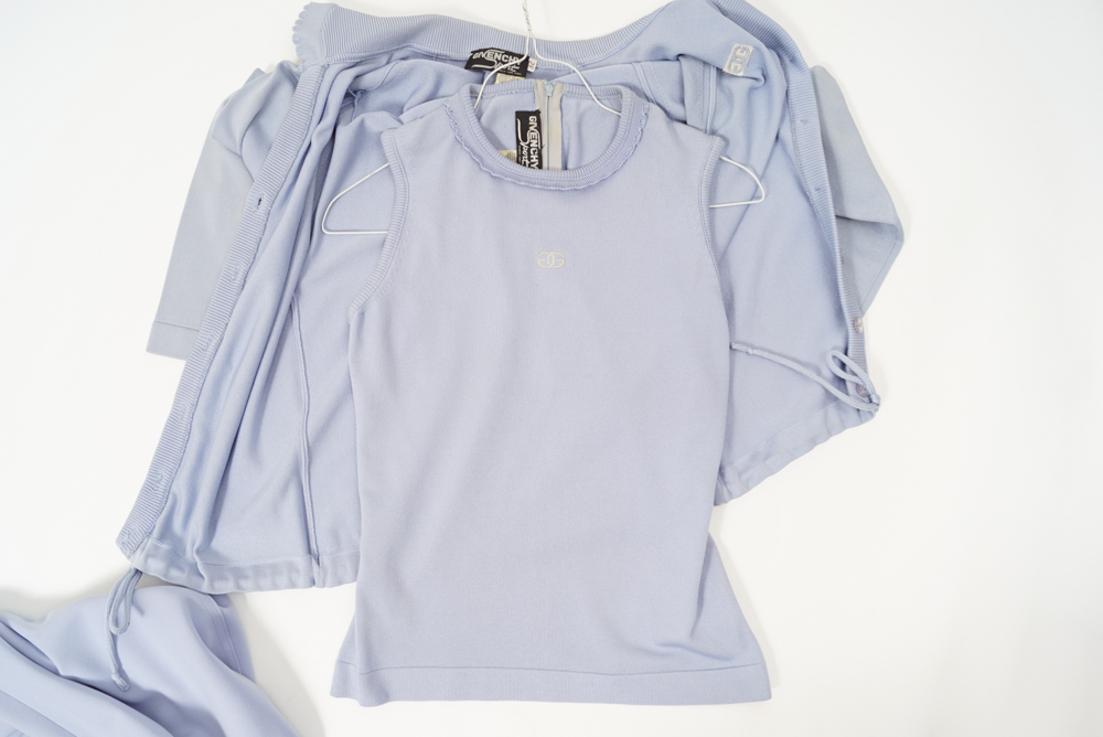 Givenchy Sport Blue Knit Ensemble