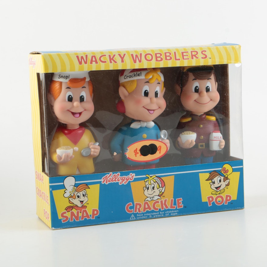 Kellogg's "Snap, Crackle, and Pop" Wacky Wobblers by Funko