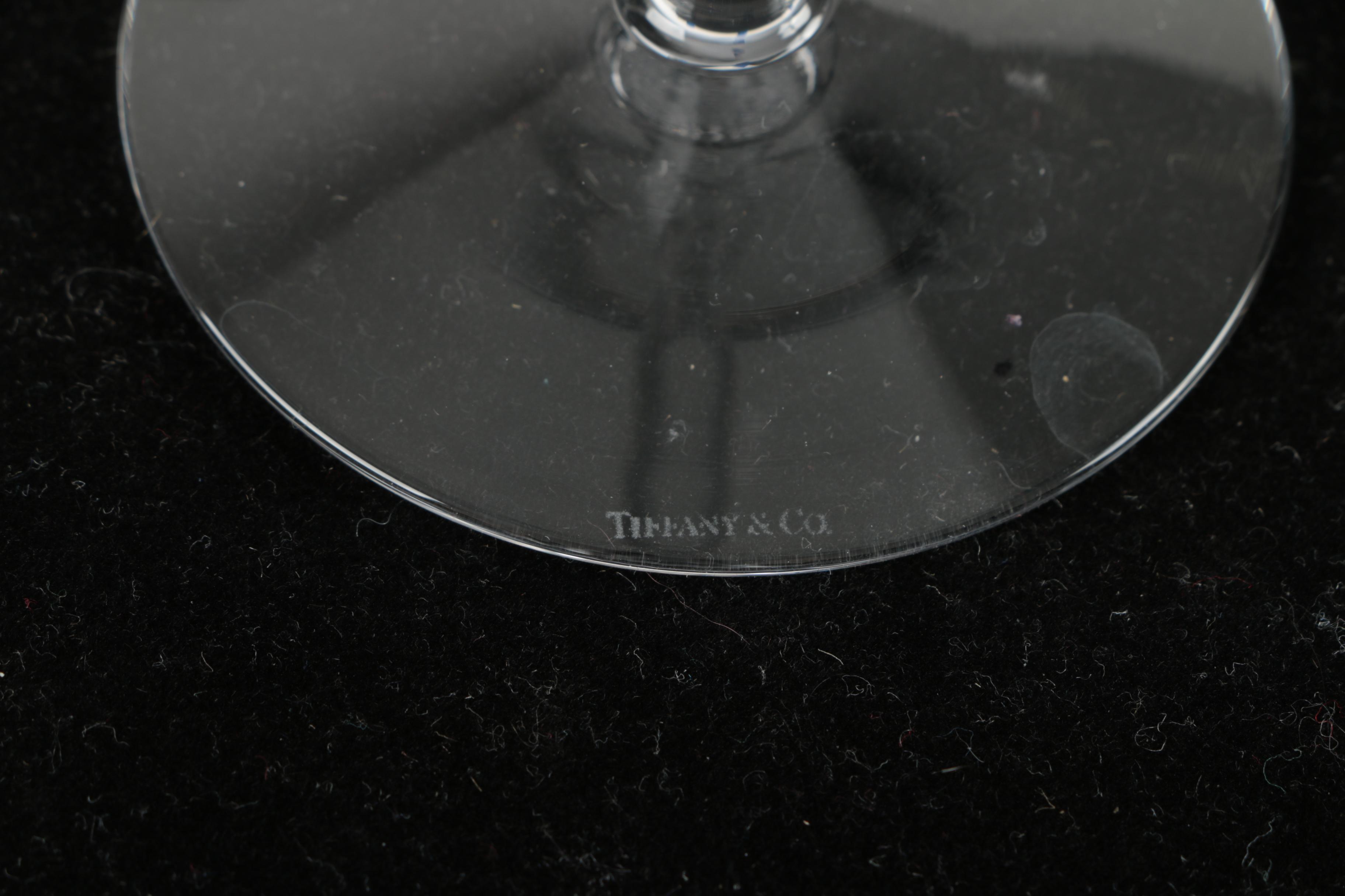 Pair of Tiffany & Co. "Classic" Champagne Flutes