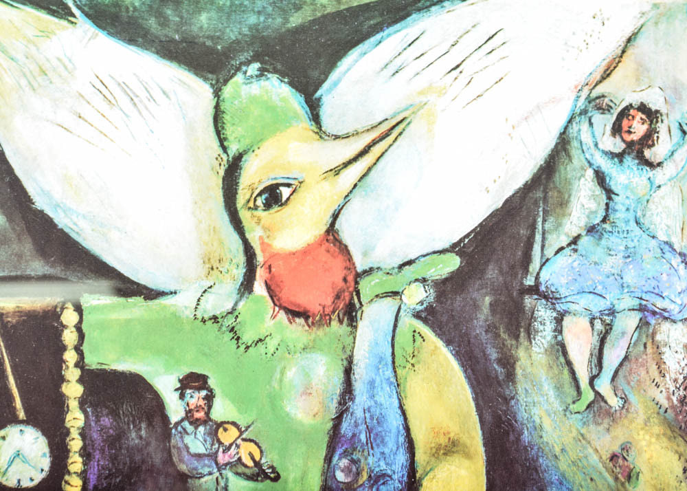 Marc Chagall Fondation Maeght Exhibition Poster