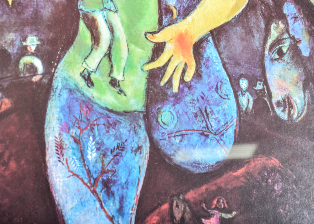 Marc Chagall Fondation Maeght Exhibition Poster