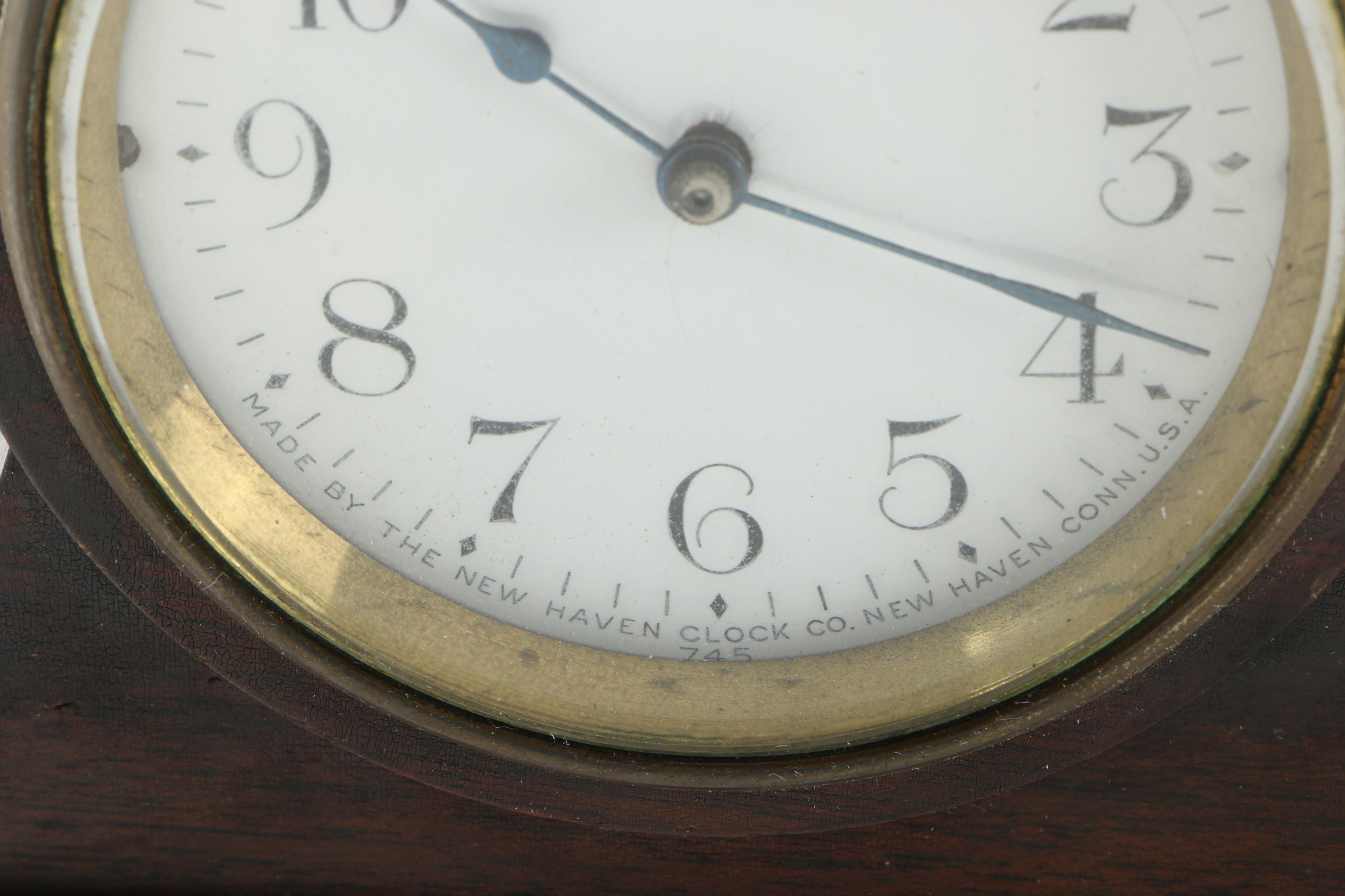 New Haven Clock Co. Mantel Clock