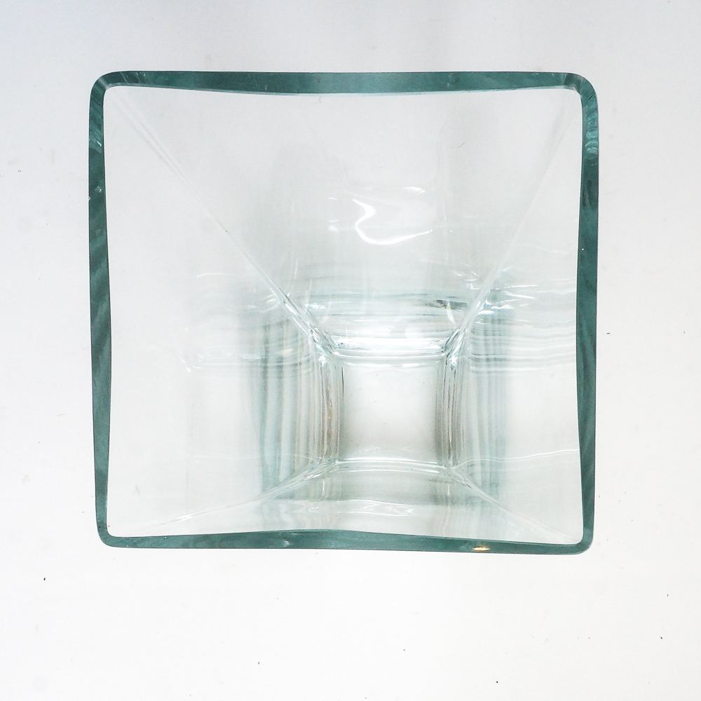 Italian Glass Bottle with Vases