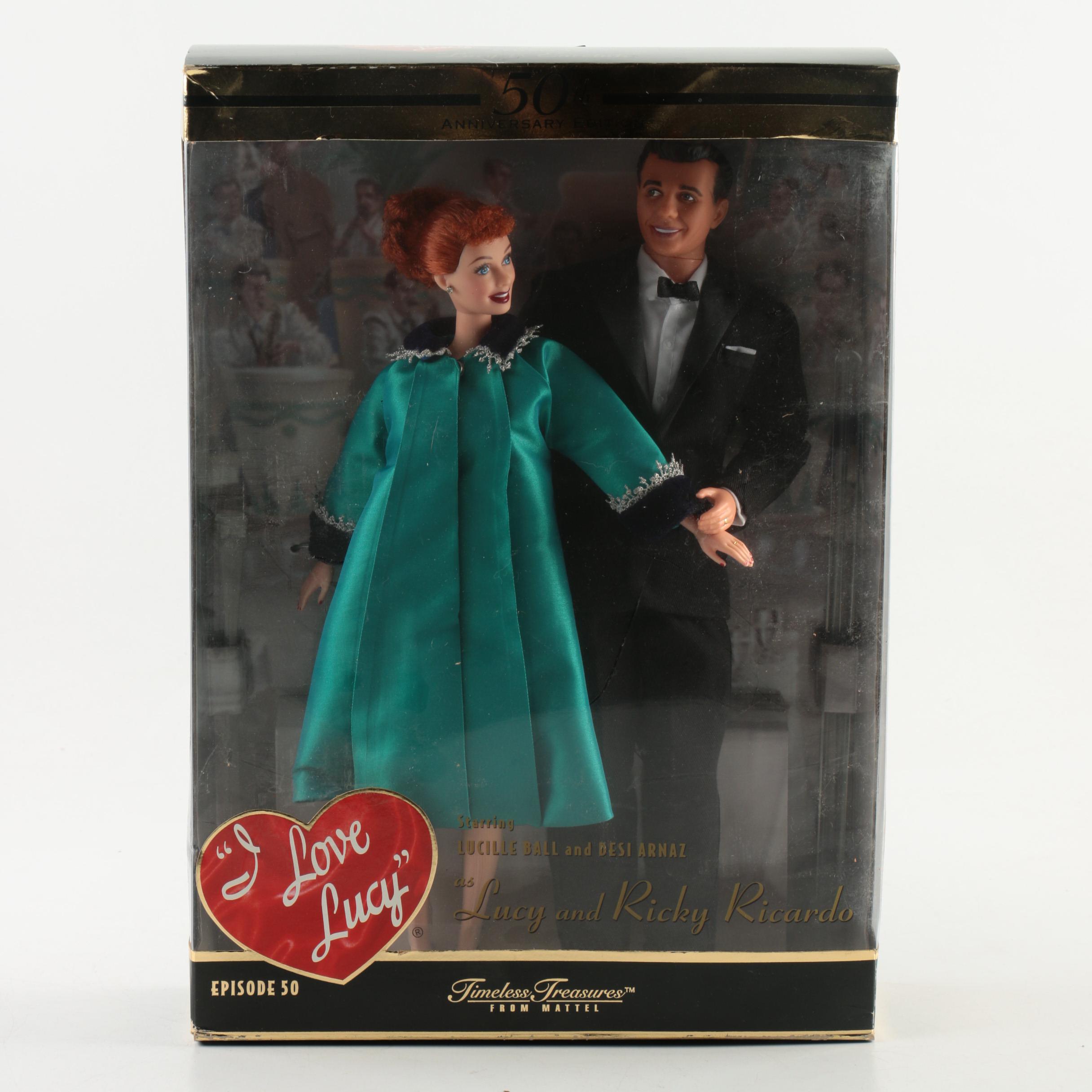 Mattel's 50th Anniversary "I Love Lucy" Dolls