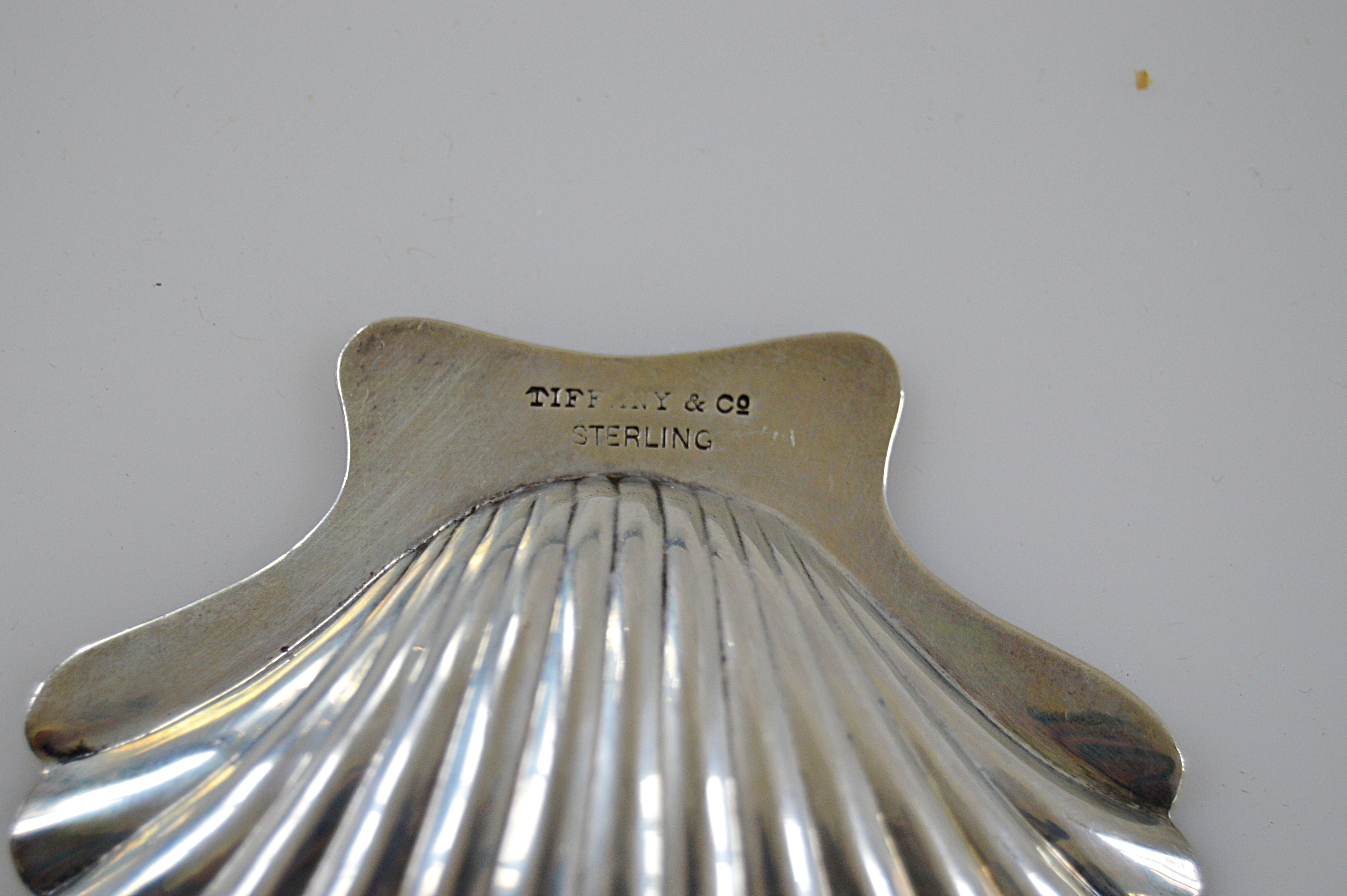 Set of Tiffany & Co. Sterling Silver Scallop Shell Nut Dishes