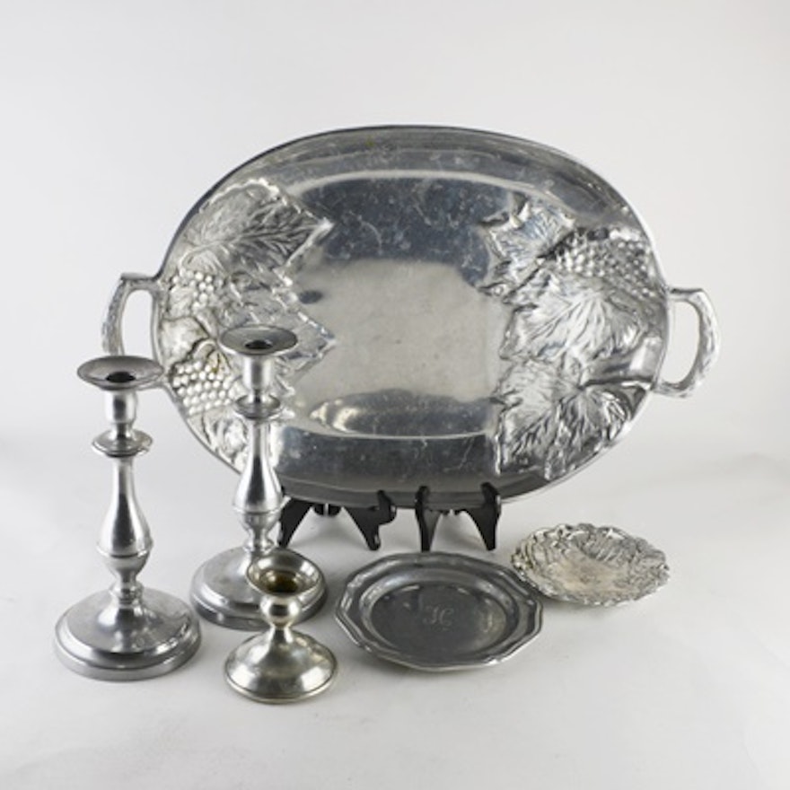 Pewter Serveware Collection