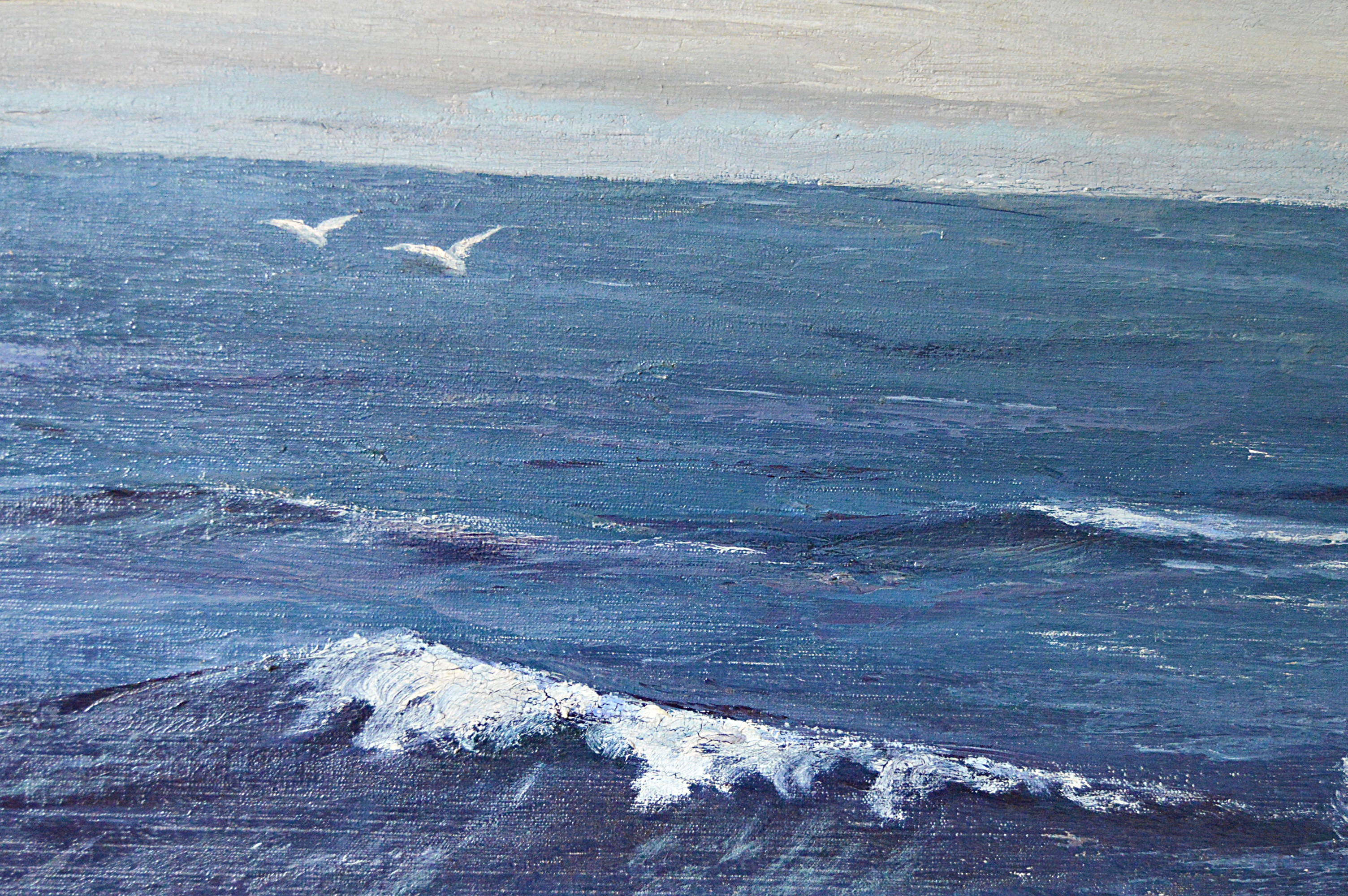 Norman C. Hurd Oil on Canvas Seascape