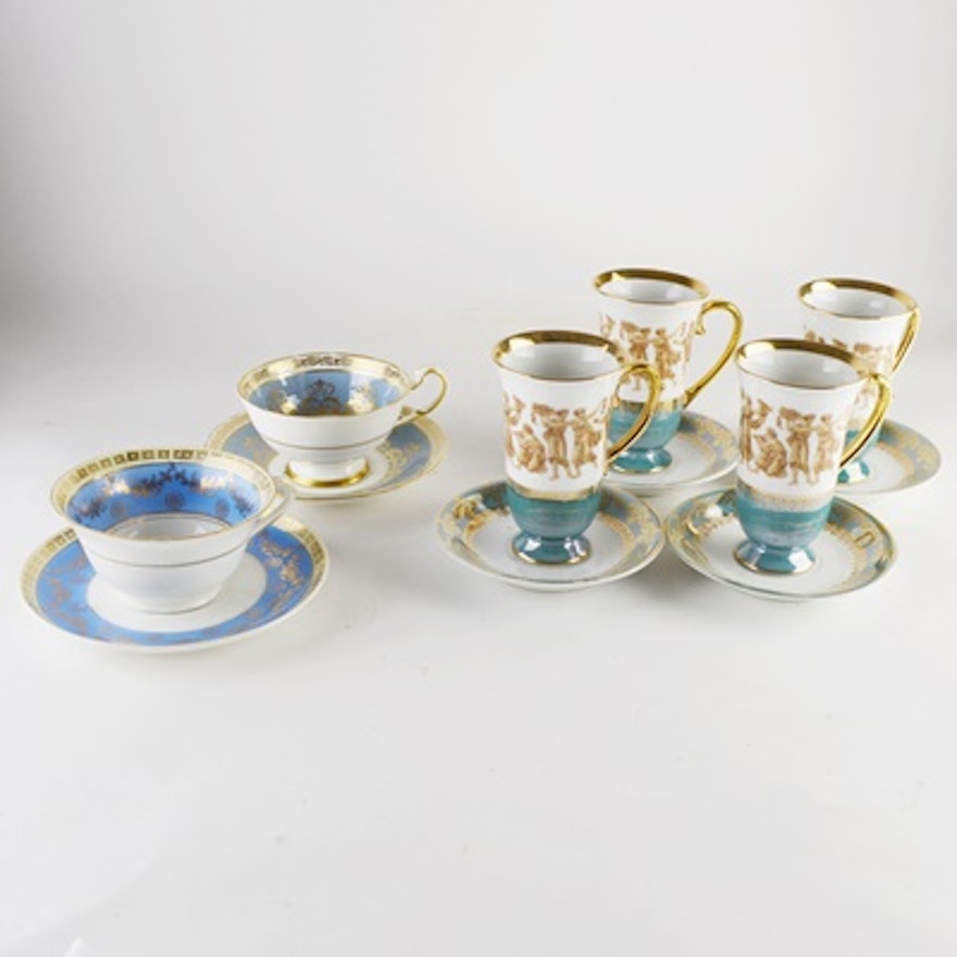 Vintage Porcelain Teacup Collection