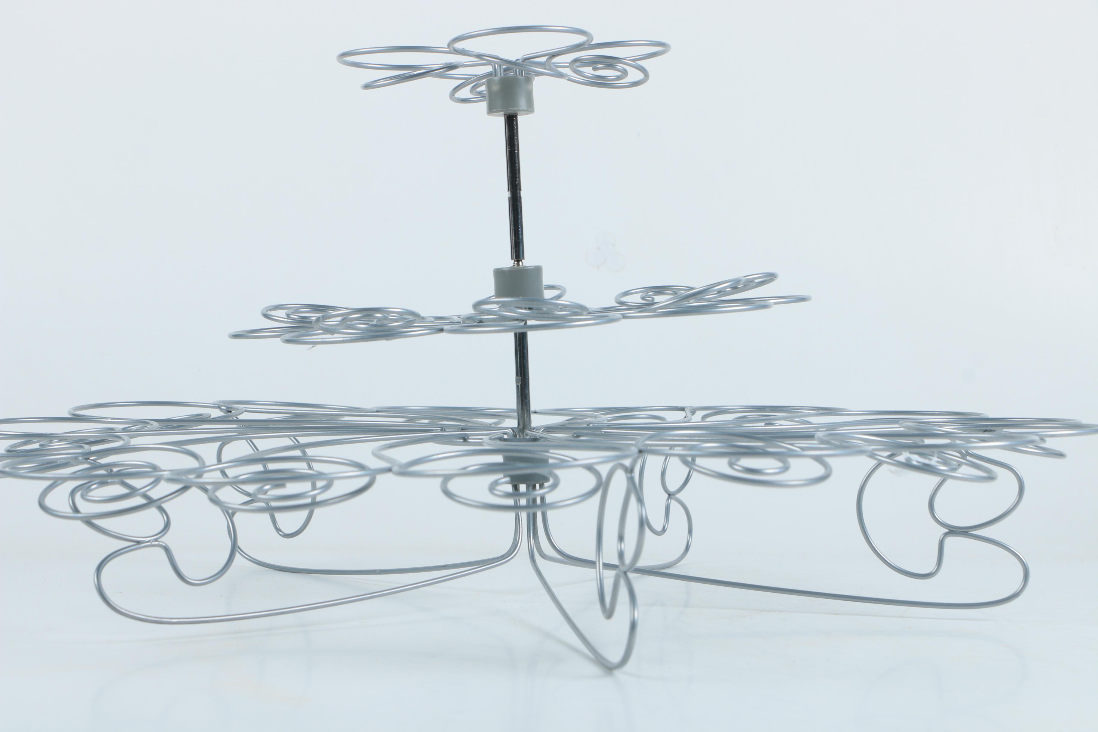 Spiral Wire Cupcake Stands