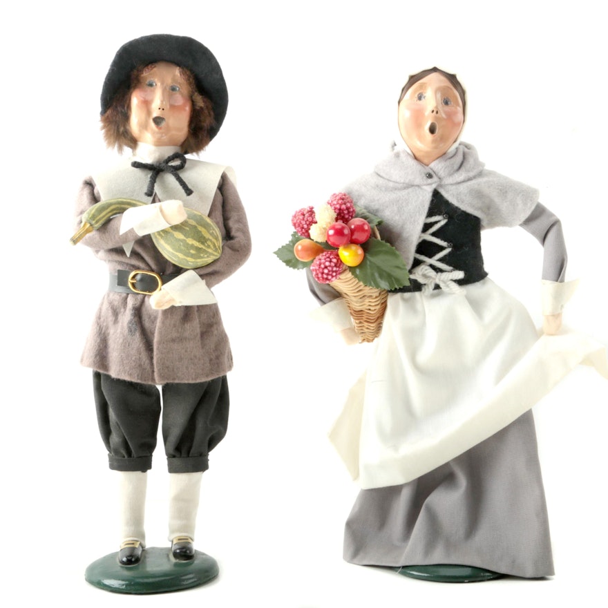 Byers' Choice Pilgrim Dolls