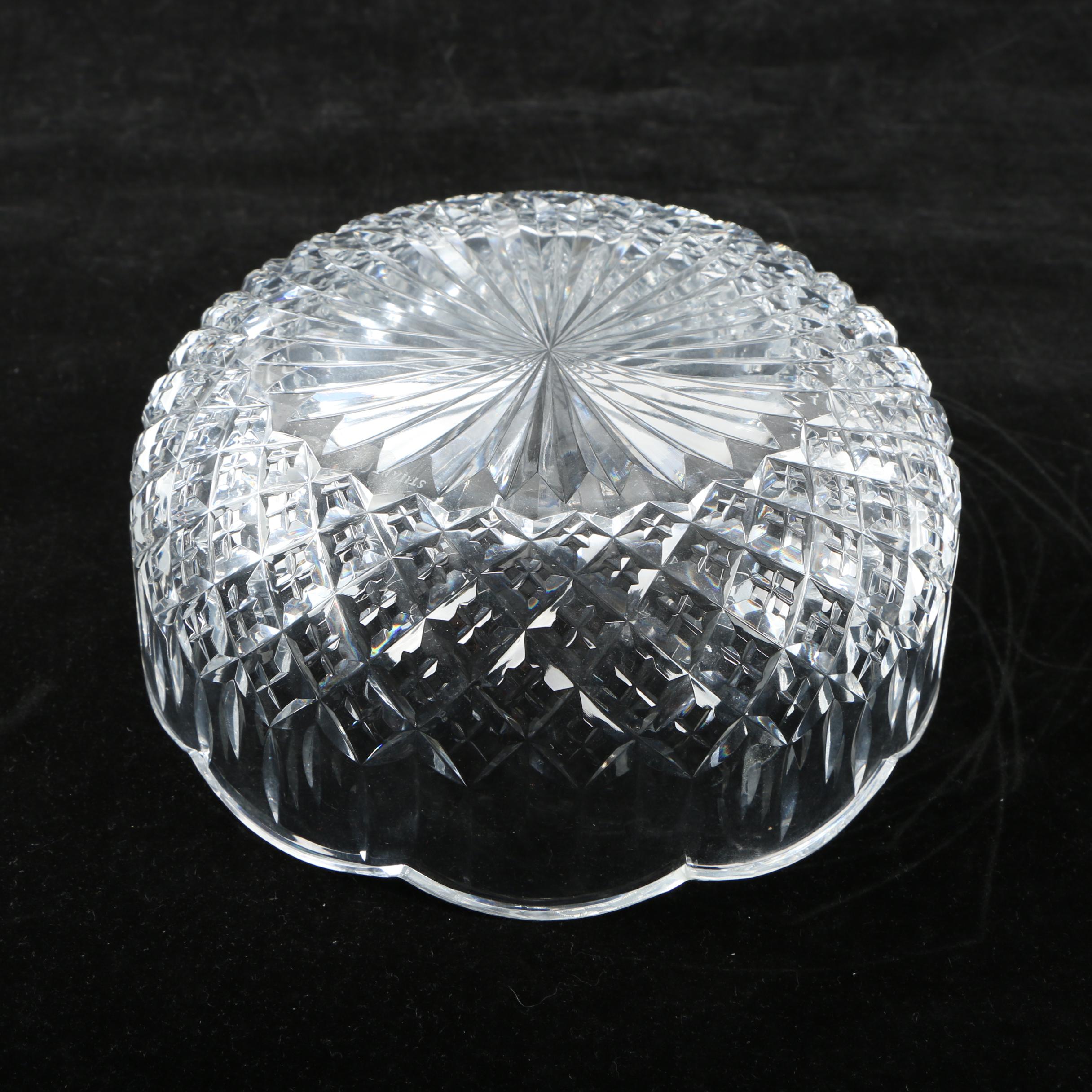 Stuart Crystal Serving Bowl