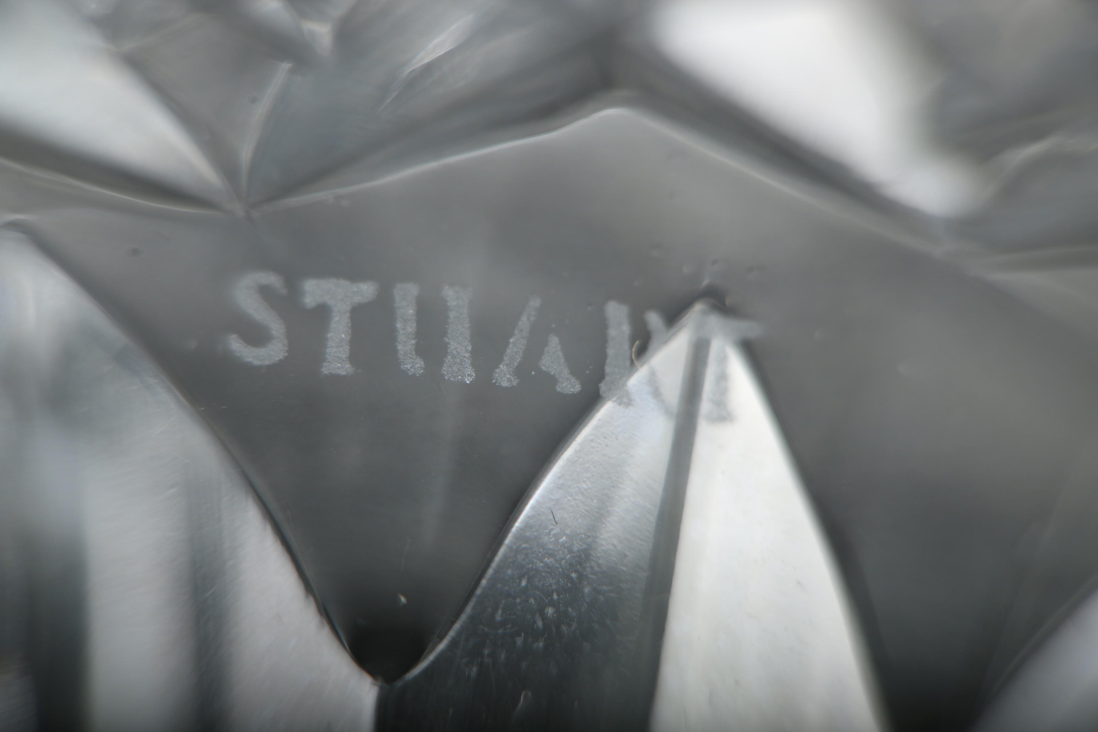 Stuart Crystal Serving Bowl