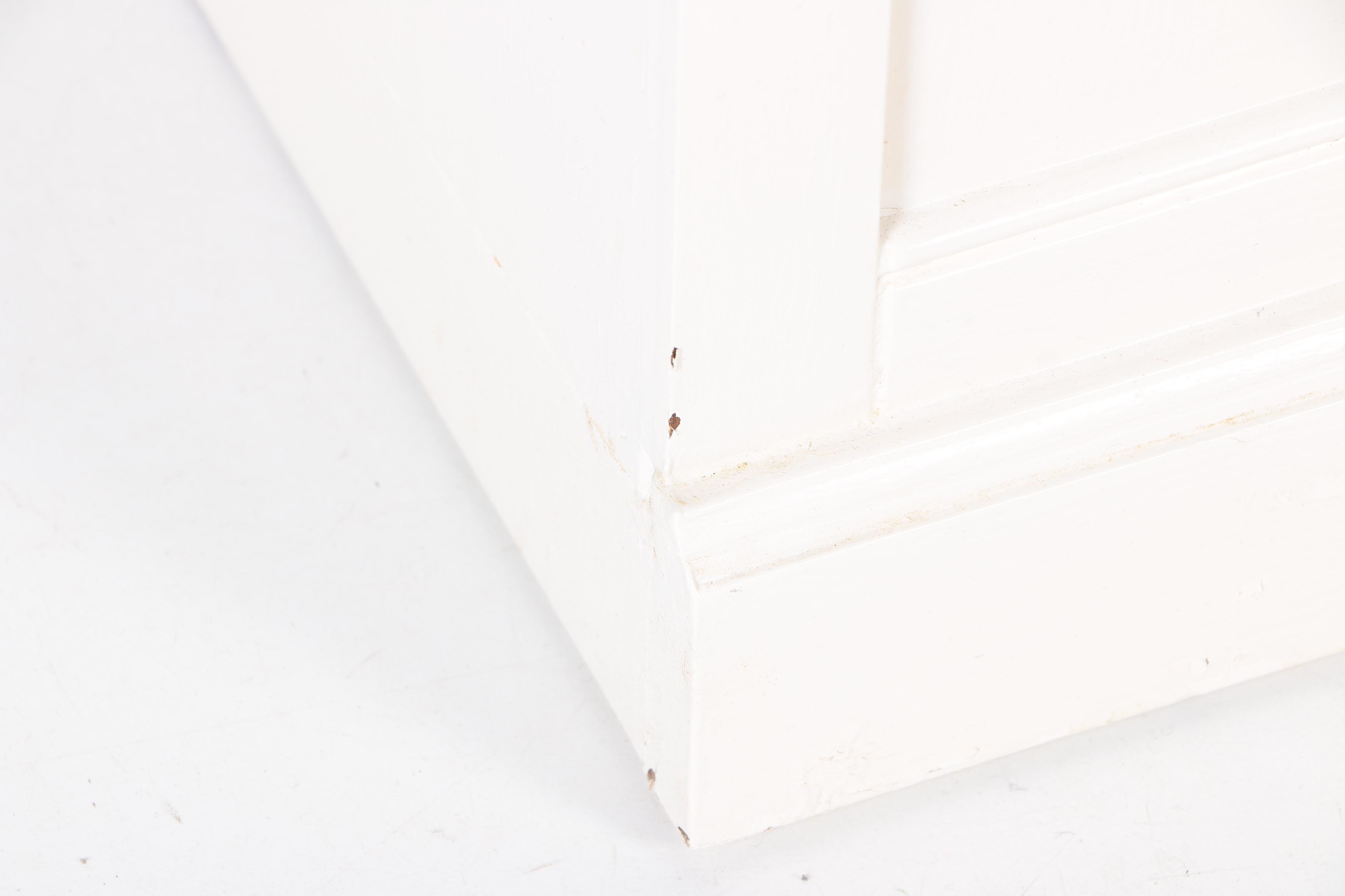 Vintage White Bookcases