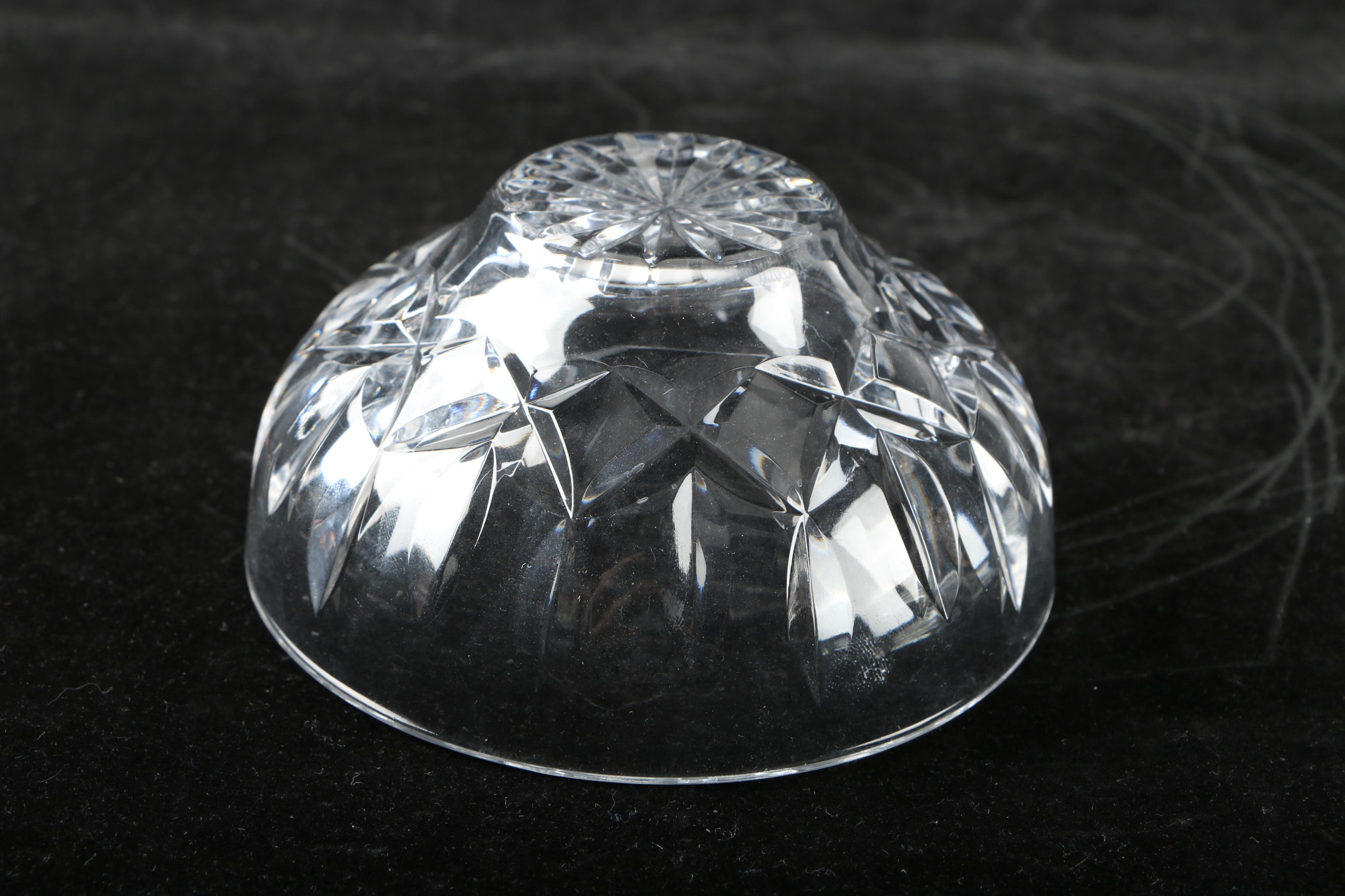 Waterford Crystal "Lismore" Bowl with a Vase