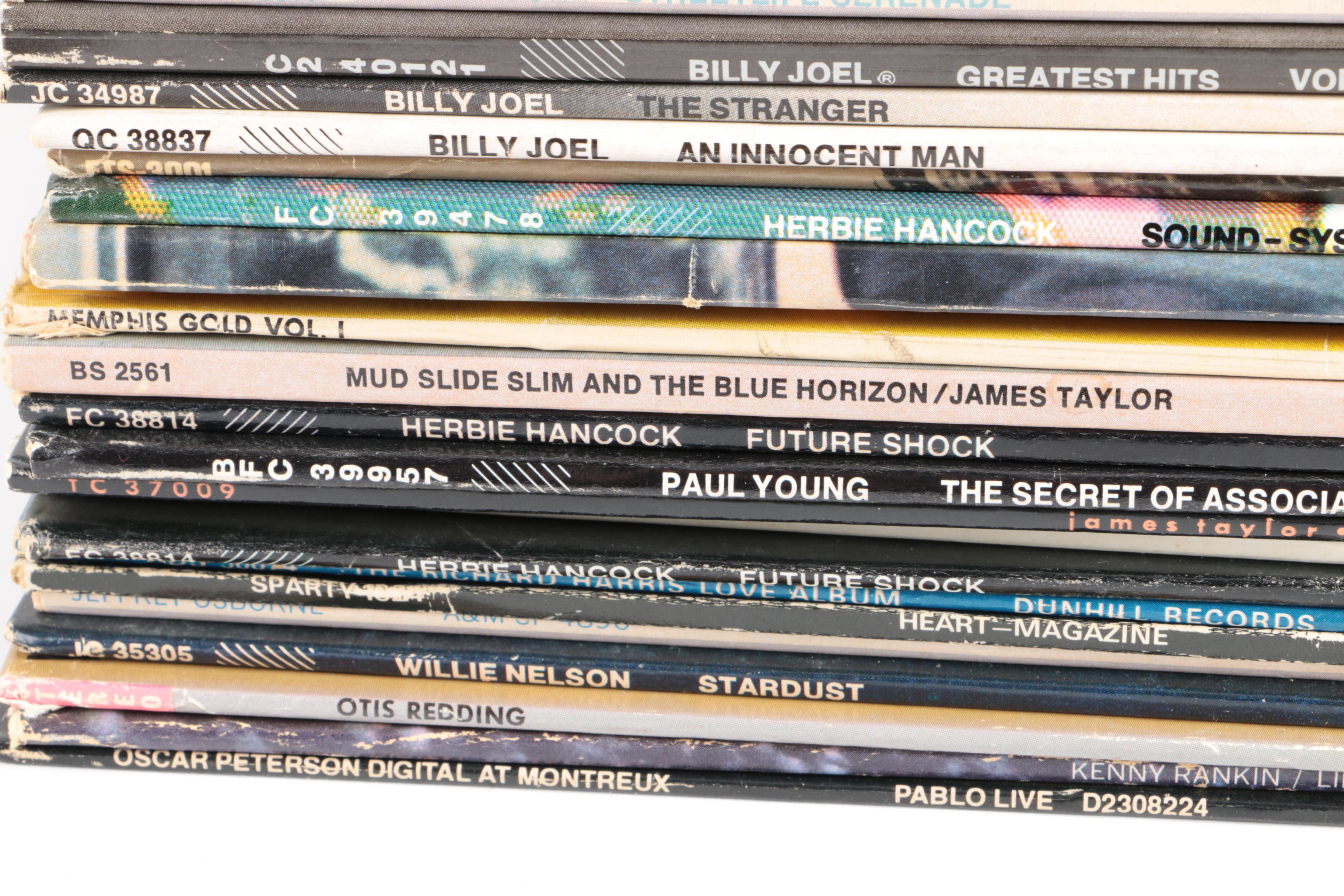 Billy Joel, Gordon Lightfoot, Wynton Marsalis, and Other LPs