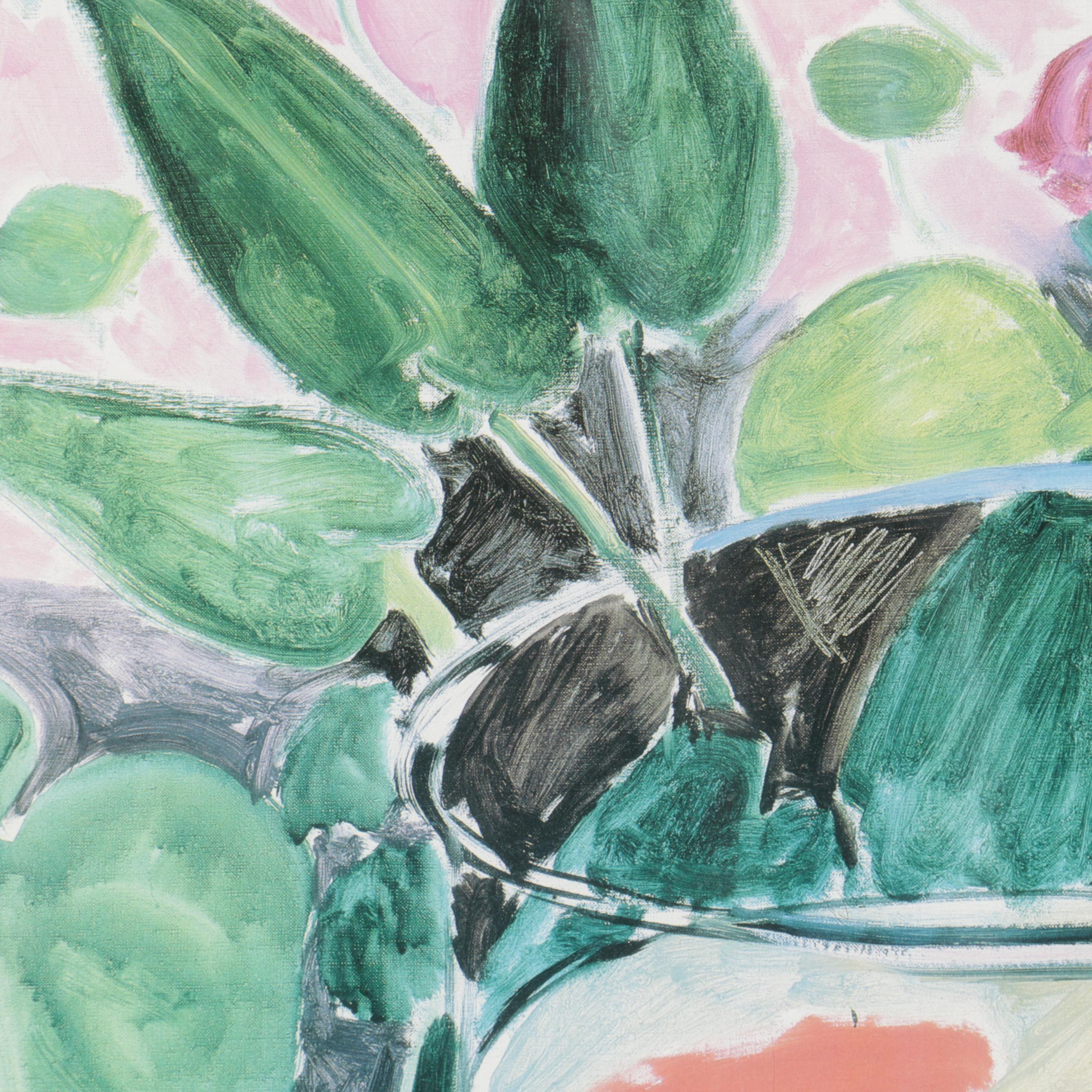 Vintage Framed MoMA Poster After Henri Matisse "Goldfish"