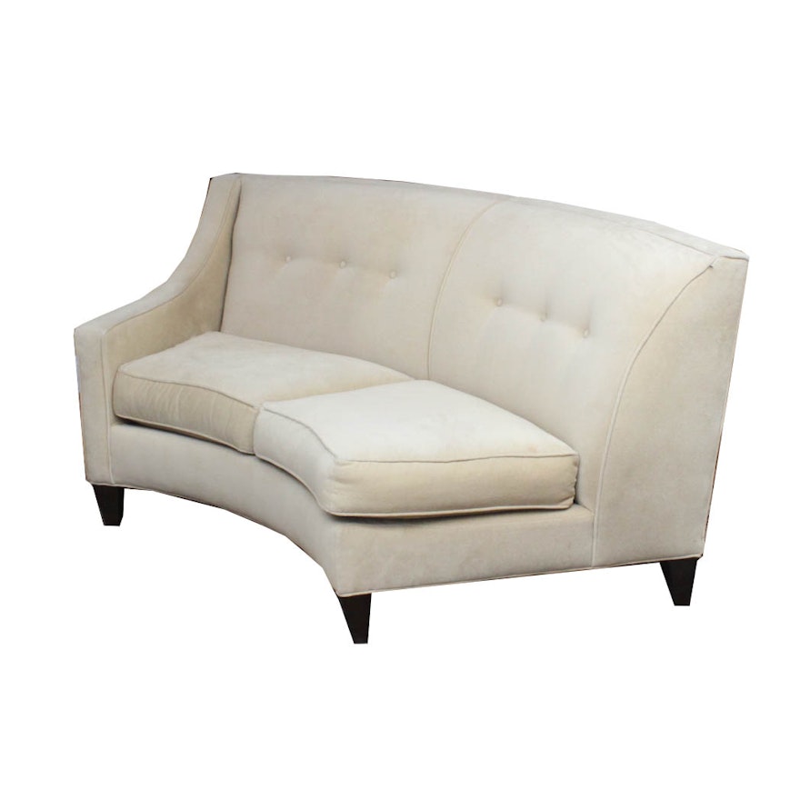 Semi-Circle Sofa by Rowe Furniture