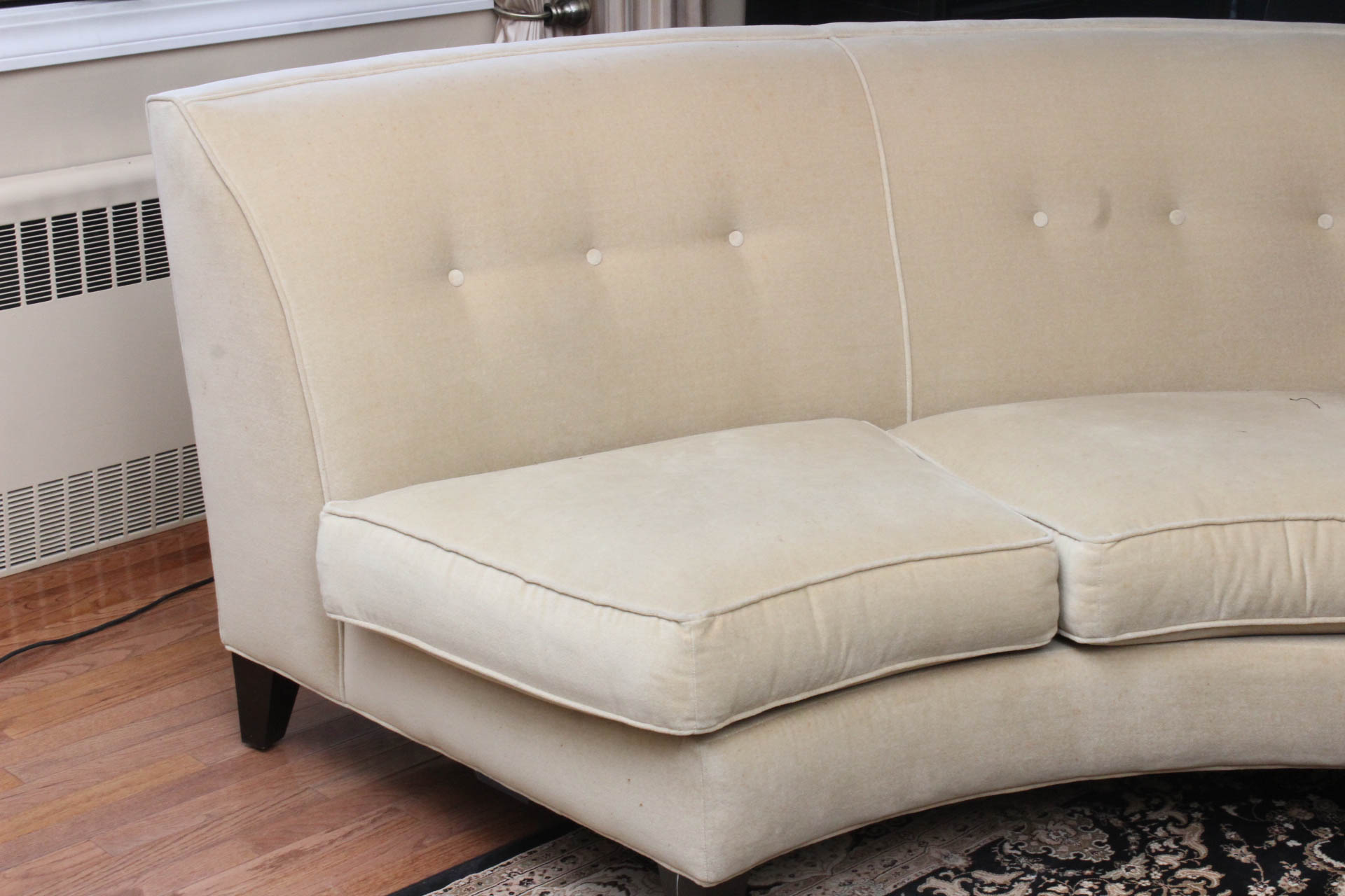 Semi-Circle Sofa by Rowe Furniture