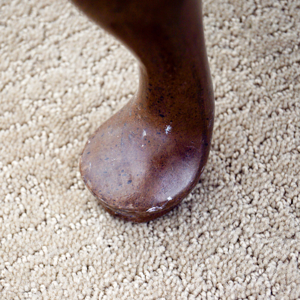 Queen Anne Style Wingback Chair