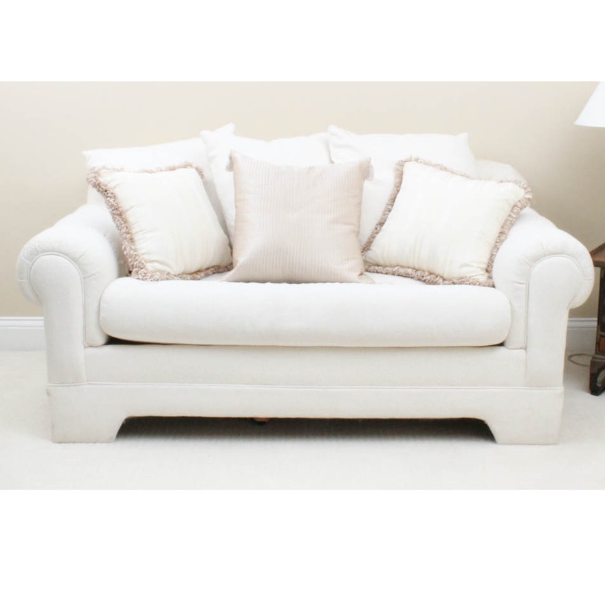 Fabric Upholstered Loveseat