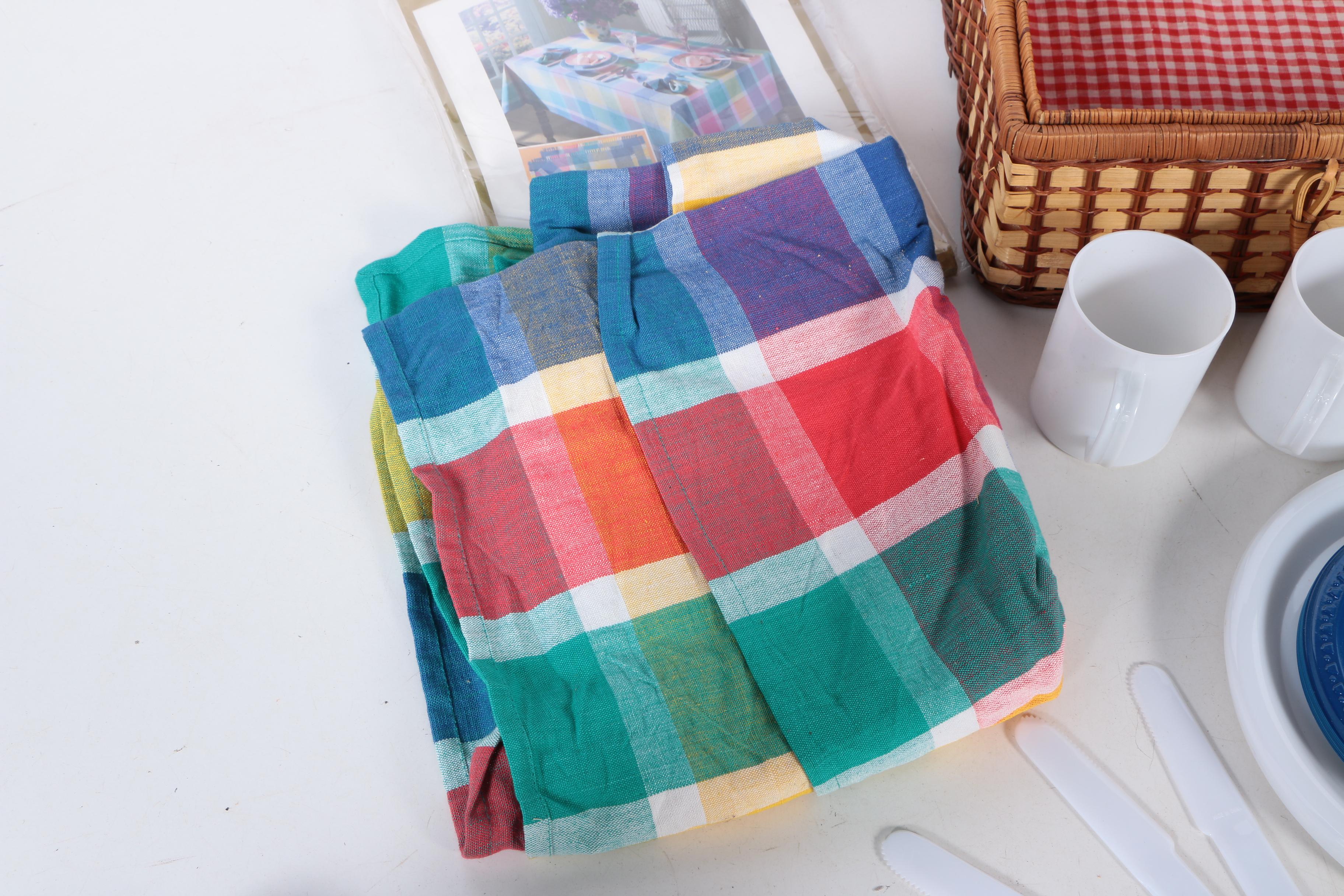 Pair of Picnic Baskets