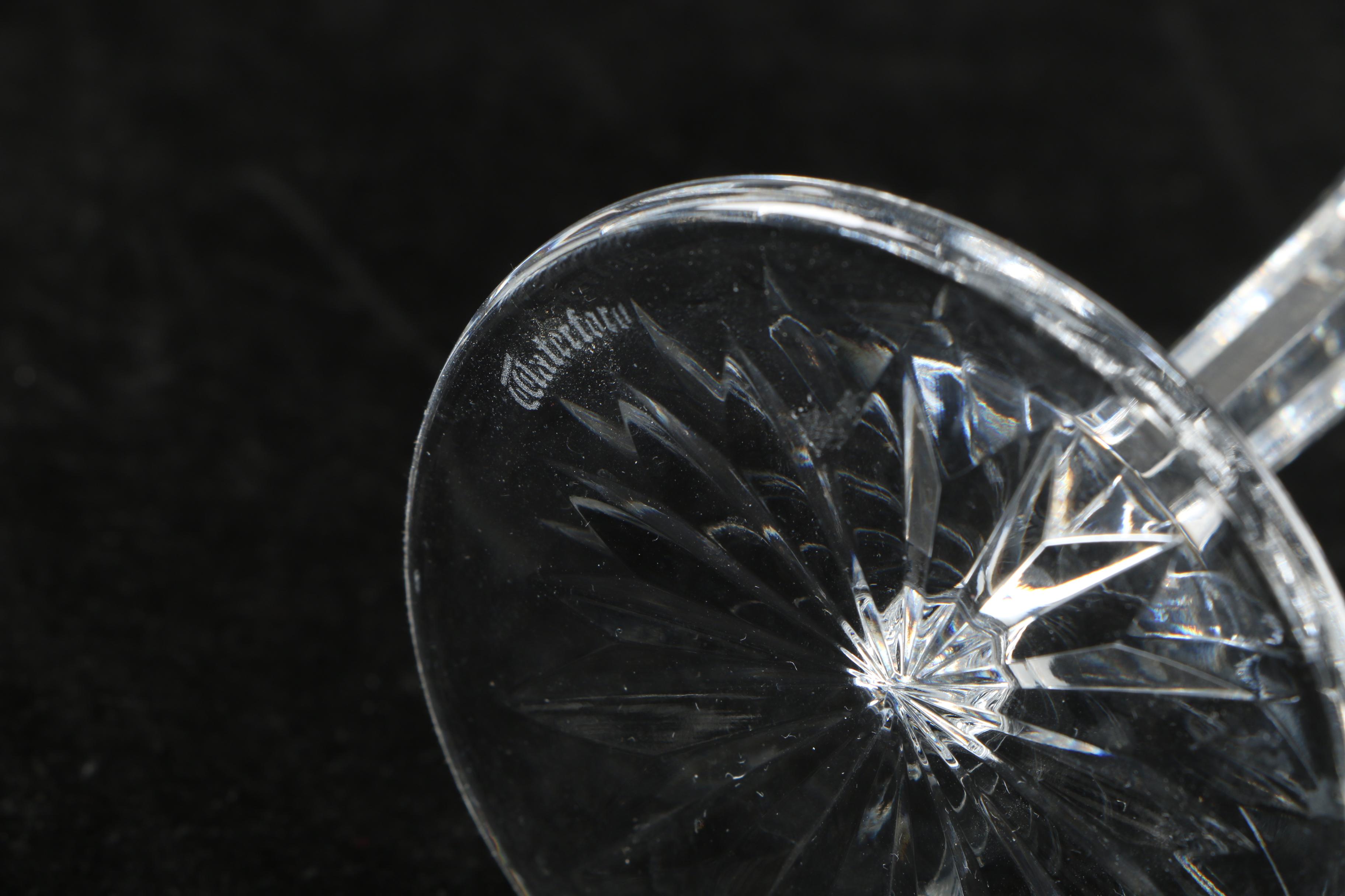 Collection of Waterford Crystal "Araglin"Waterford Goblets