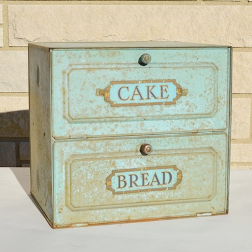 Cake and Bread Tin Storage Box