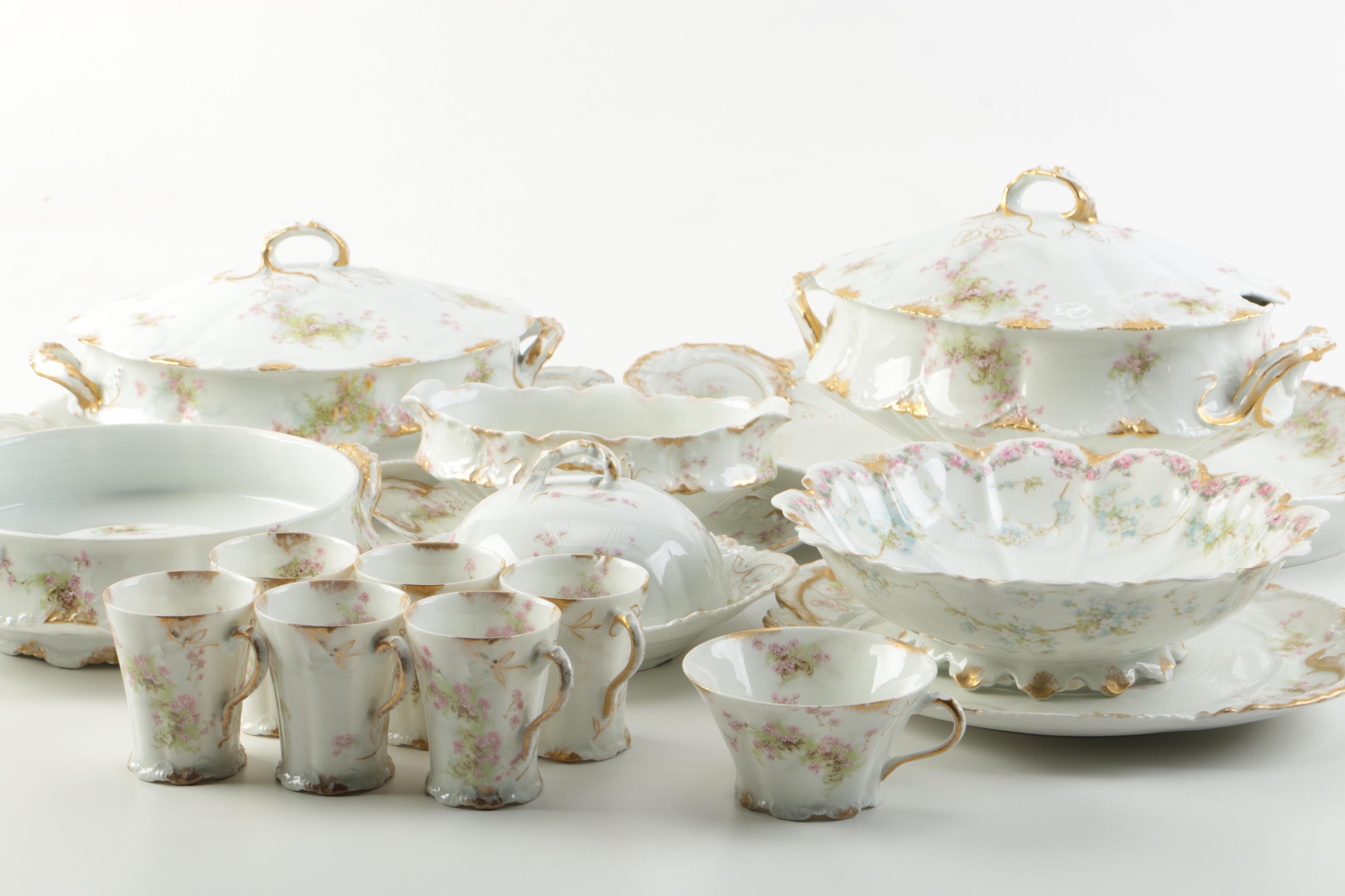 Theodore Haviland Limoges Porcelain Tableware