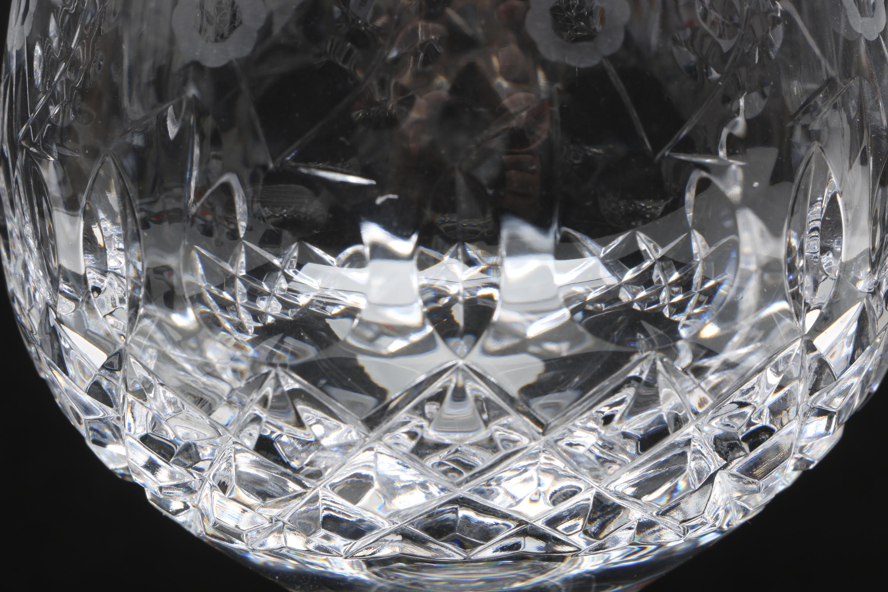 Rogaska "Gallia" Crystal Wine Glasses