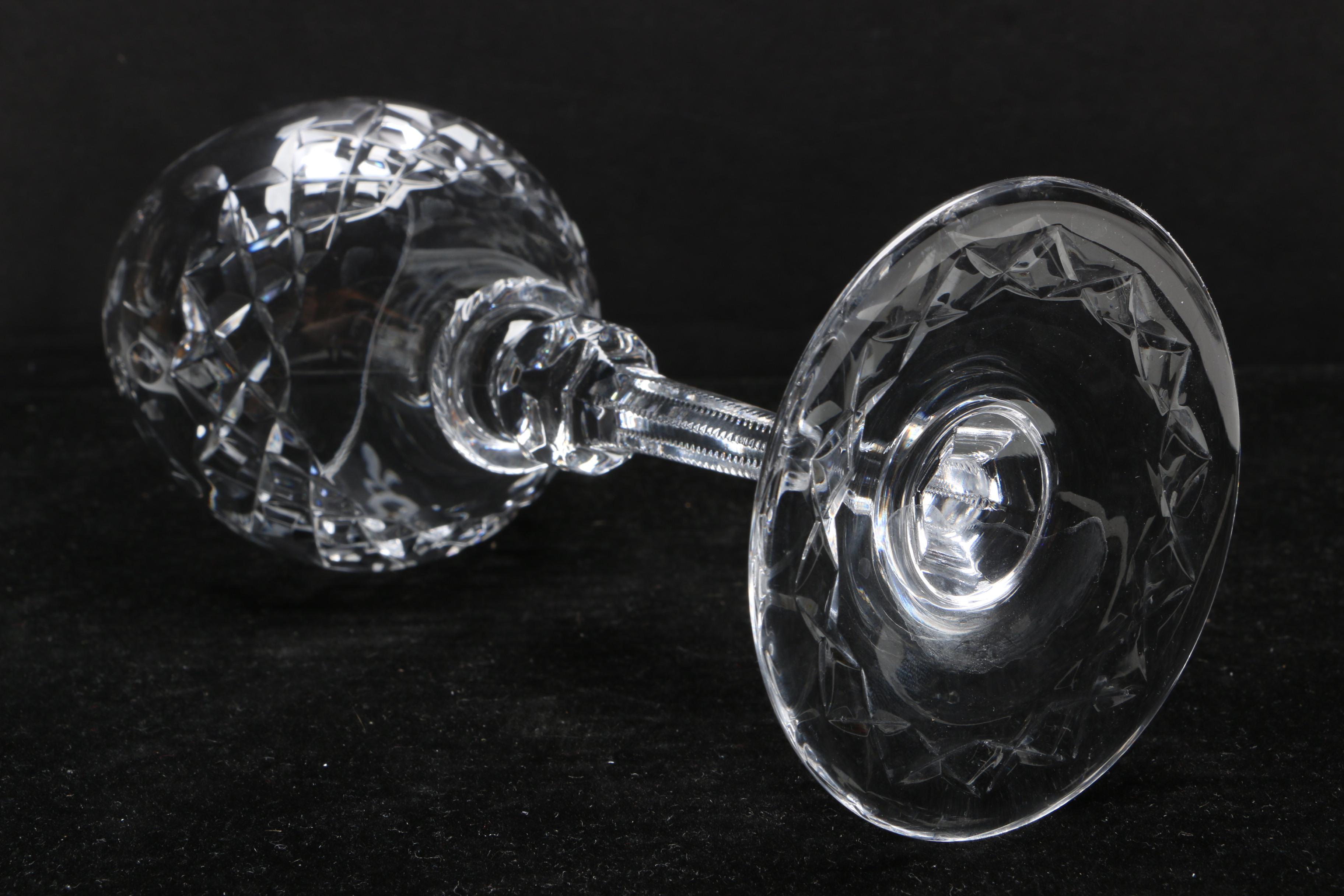 Rogaska "Gallia" Crystal Wine Glasses