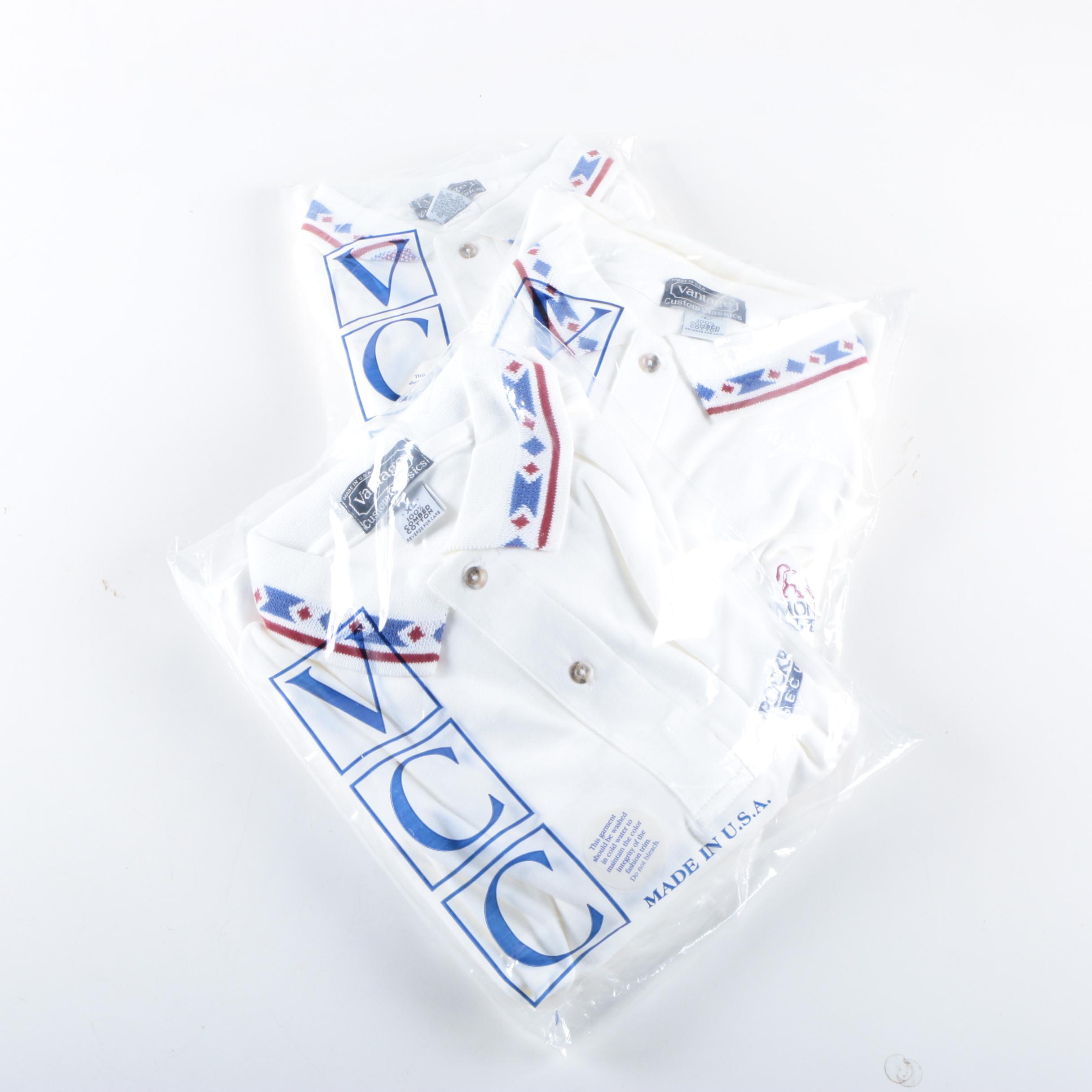 Men's Vantage Custom Classics Cotton Polo Shirts