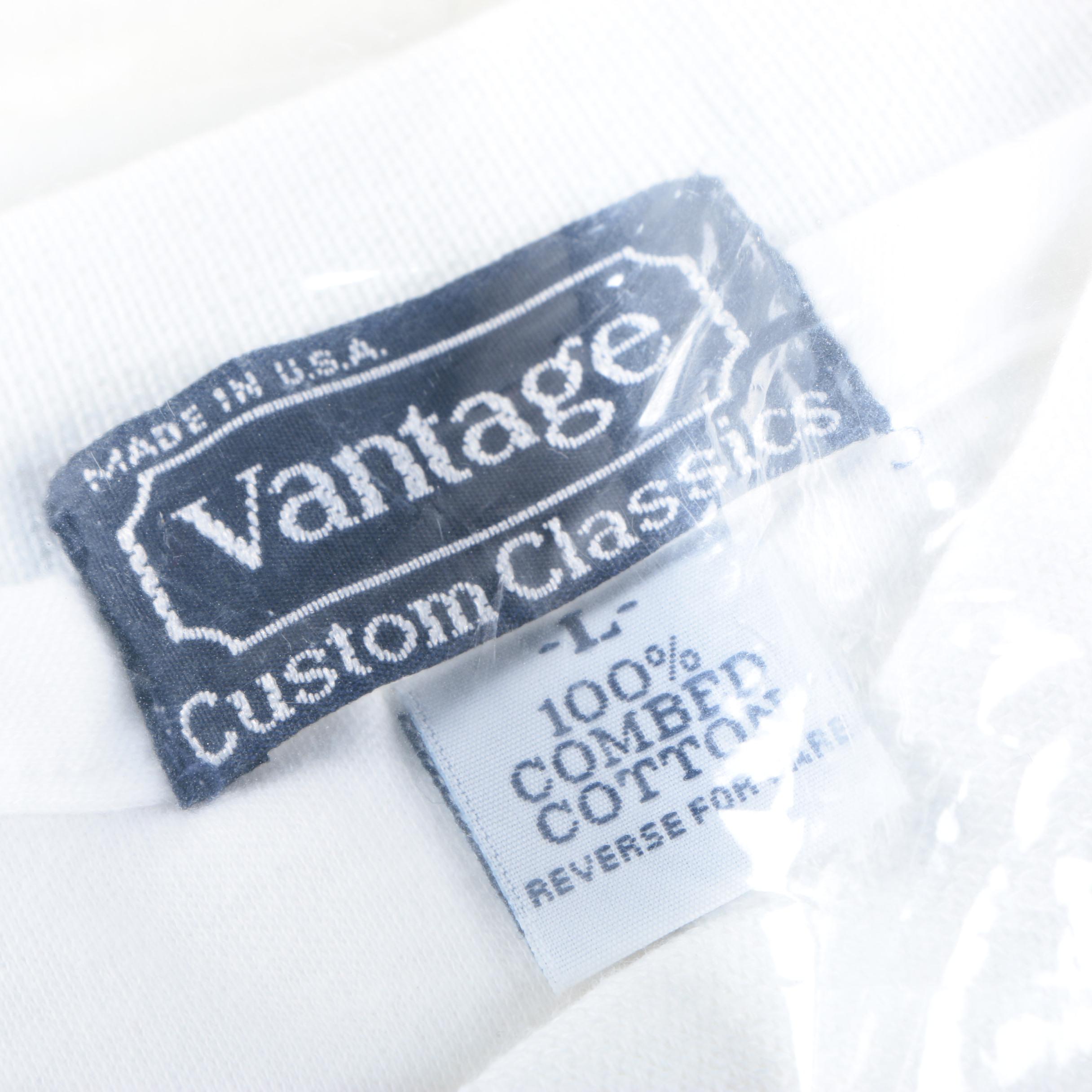 Men's Vantage Custom Classics Cotton Polo Shirts