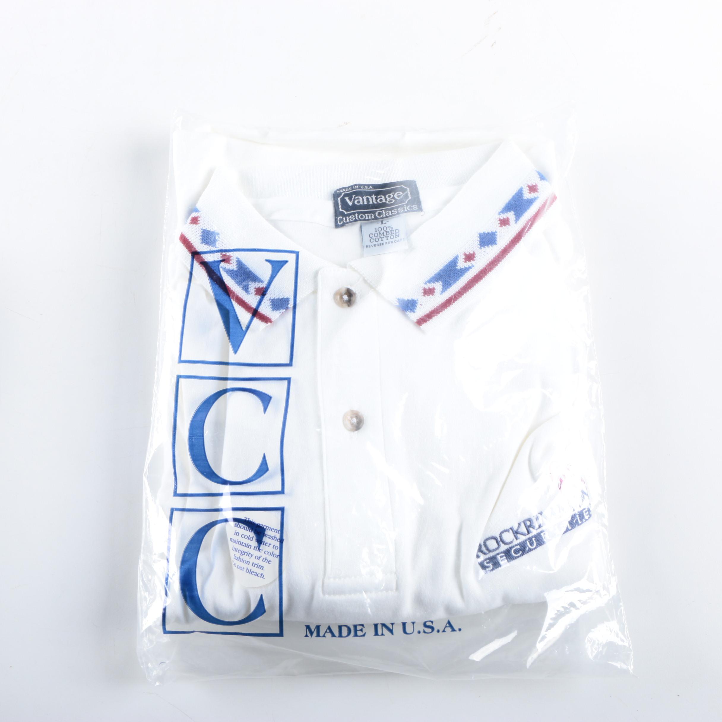 Men's Vantage Custom Classics Cotton Polo Shirts