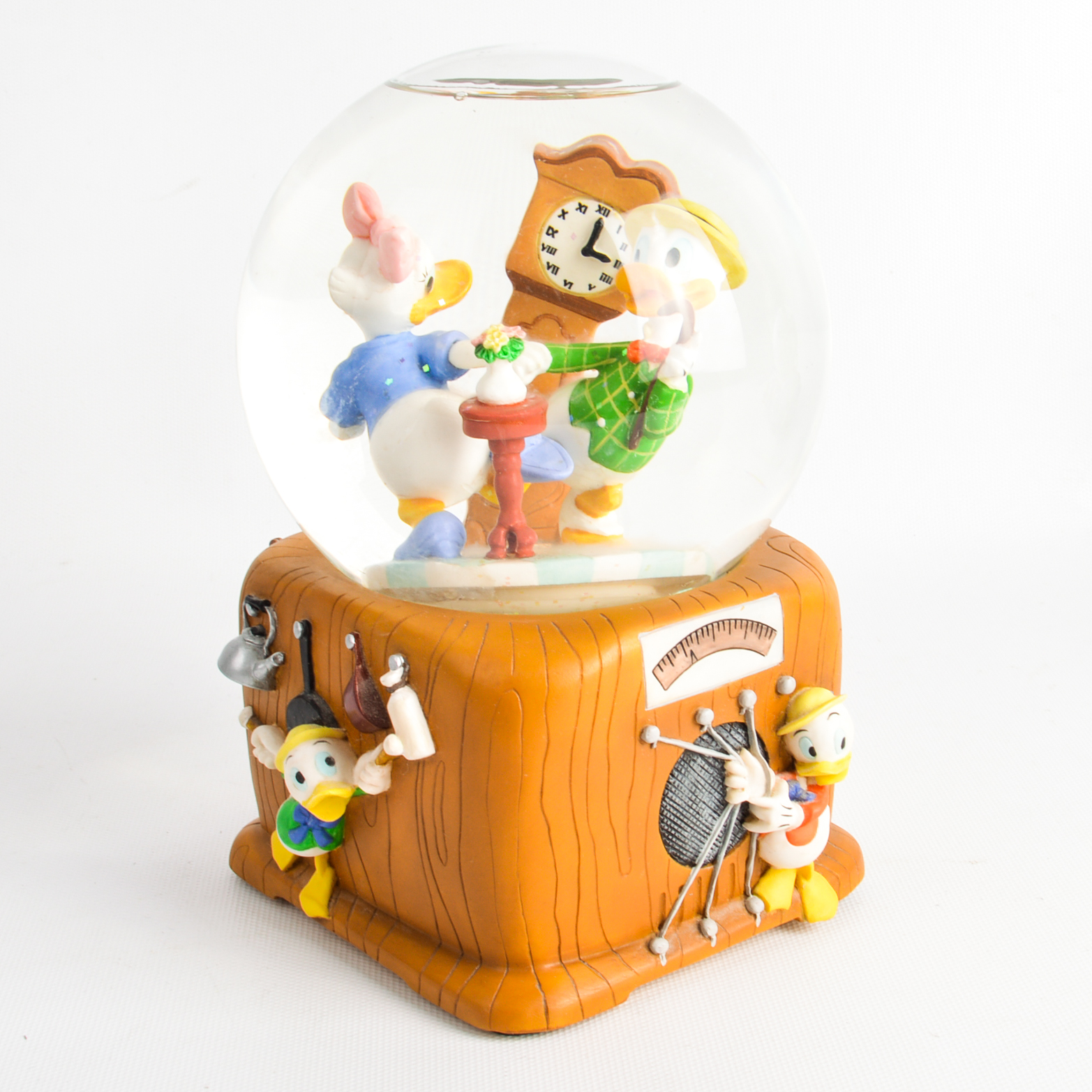 Two Disney Character Musical Snow Globes