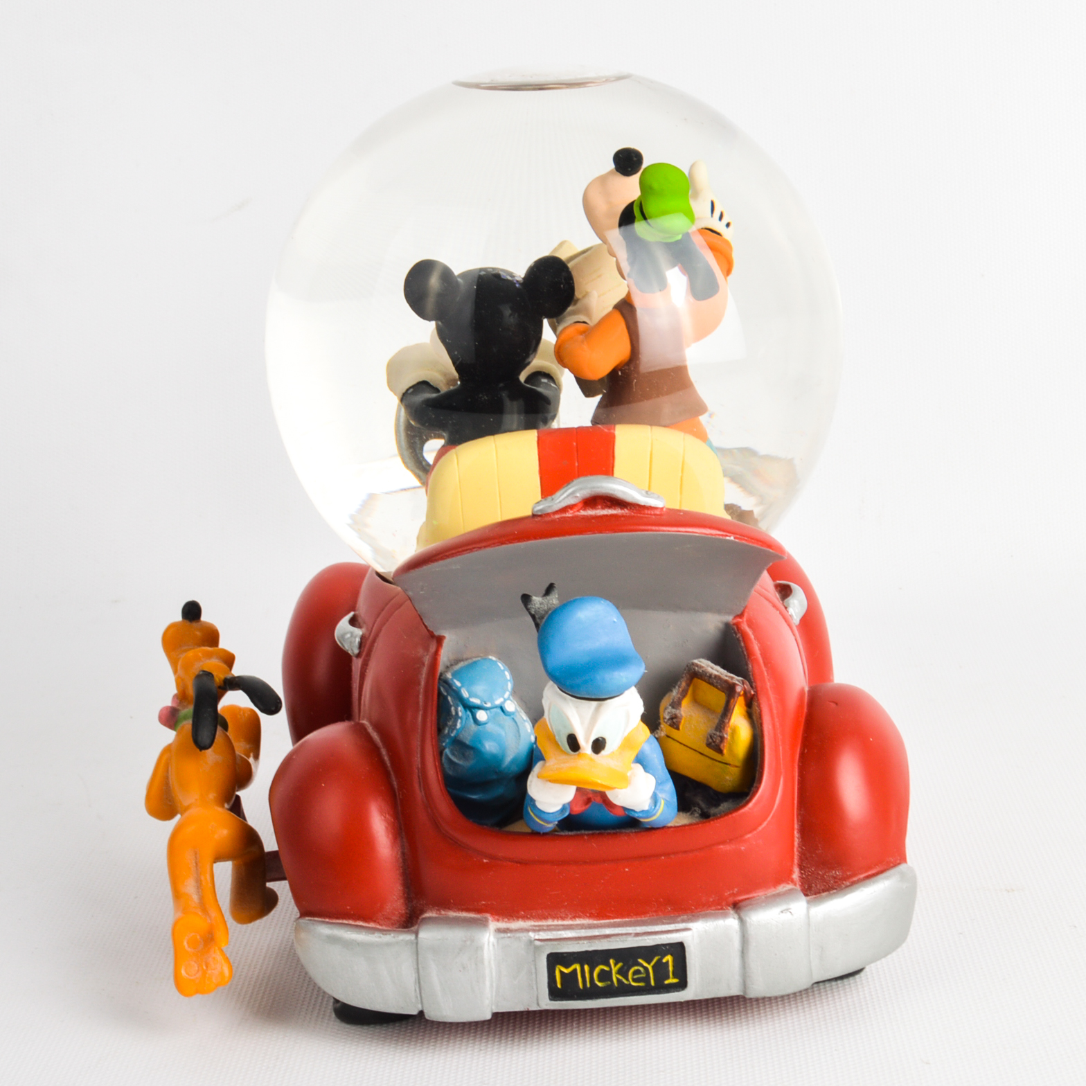 Two Disney Character Musical Snow Globes