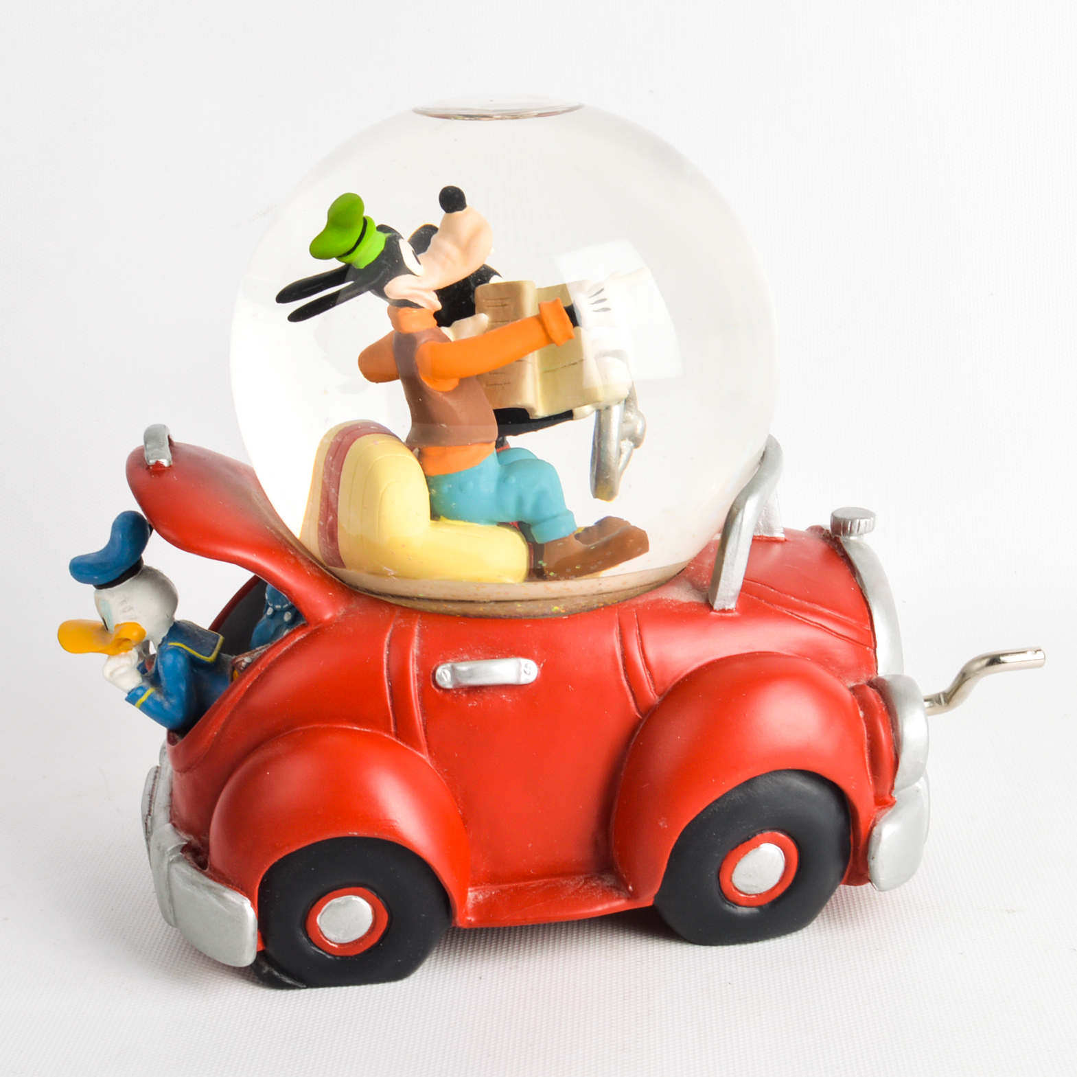 Two Disney Character Musical Snow Globes