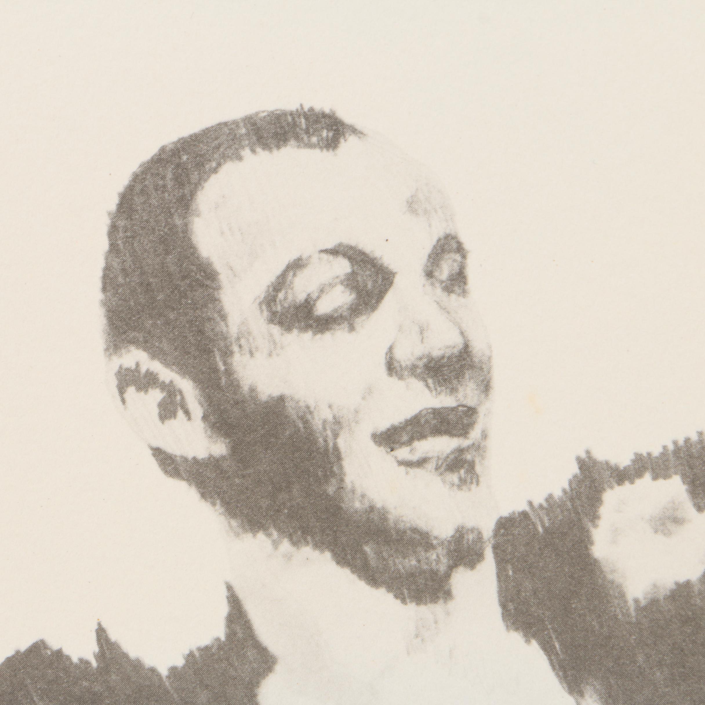 Robin Cantrell Limited Edition Offset Lithograph Prints of Fred Astaire Dancing